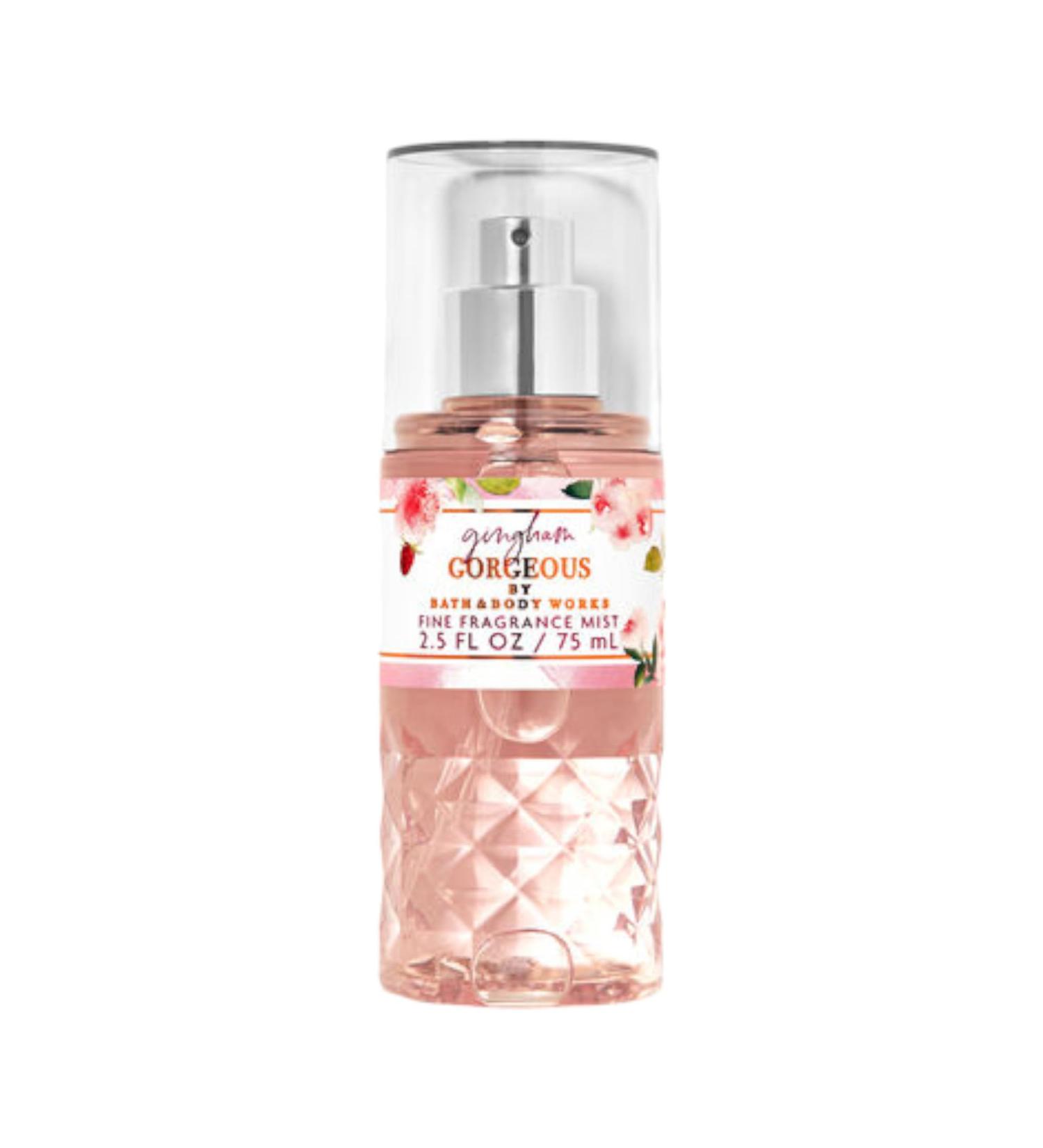 Bath & Body Works Fine Fragrance Mist Travel Size Mini Purse Spray 2.5 Ounce (Gingham Gorgeous)