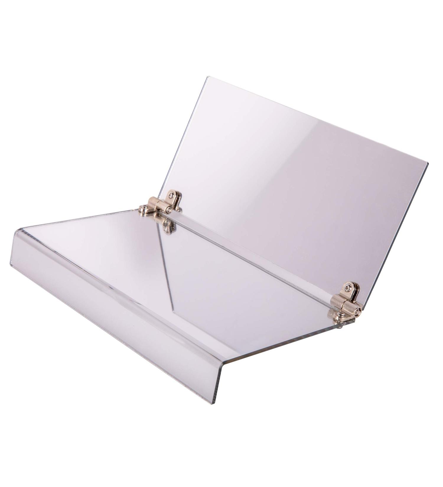 EARTHLITE Adjustable Face Down Mirror - Supports Vitrectomy  Retinal Detachment & Macular Hole Recovery  Silver  Standard - Buy Online on GoSupps.com