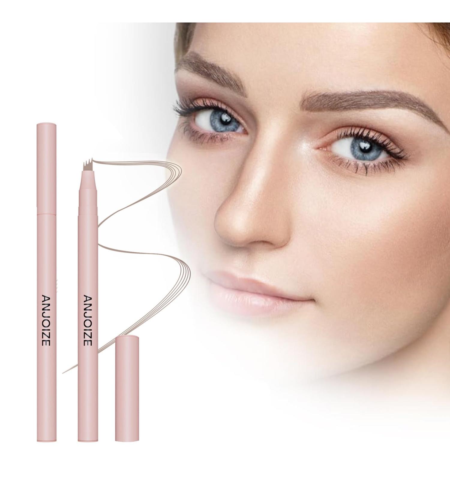 Buy Microblading Eyebrow Pencil Waterproof Long-Lasting 3D Contouring Pen (Light Brown) for Perfect Brows | International Shipping Available - Buy Online on GoSupps.com