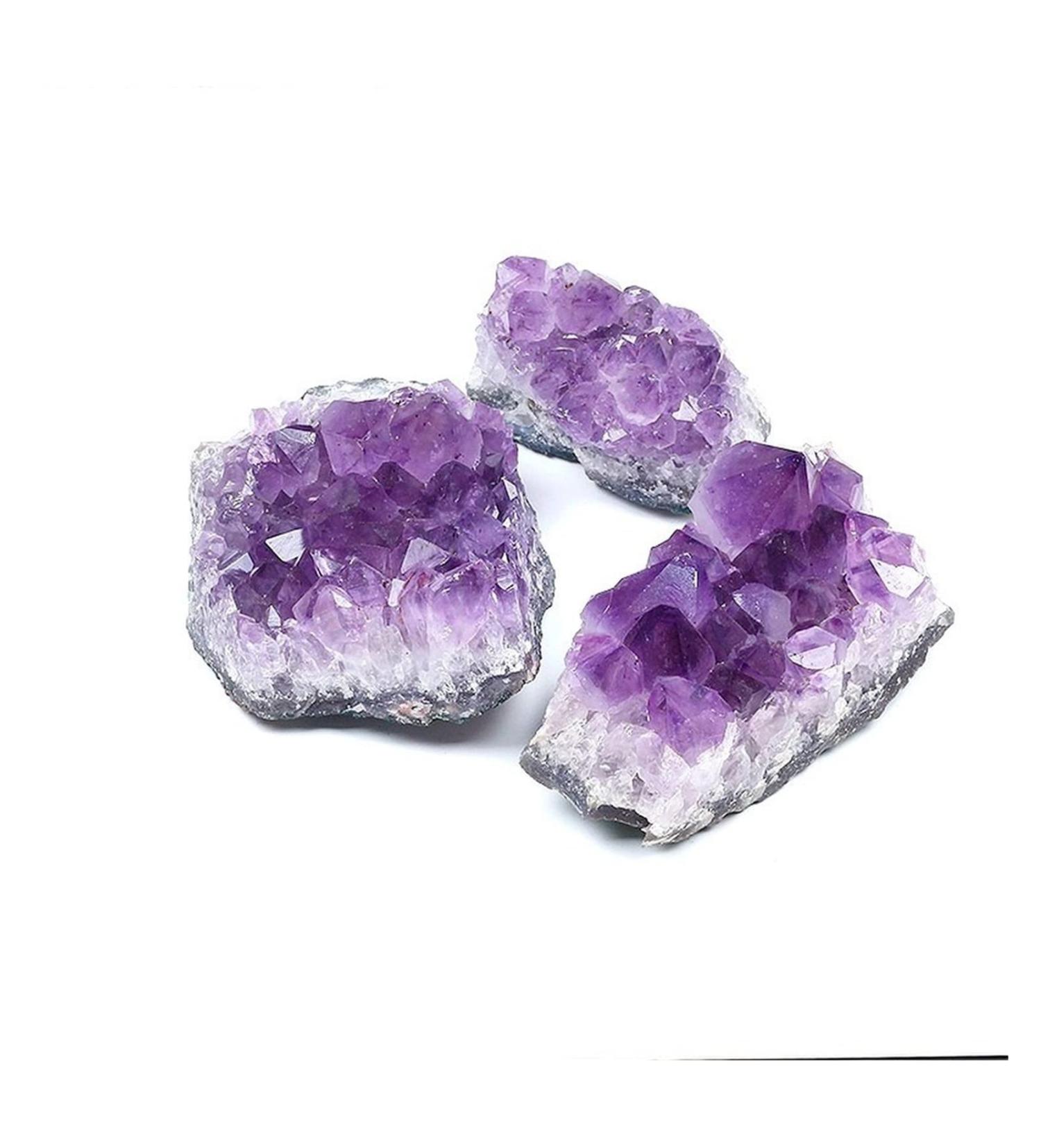 Natural Crystal Rough Natural Crystal Rough Natural Amethyst Quartz Crystal Cluster Stones Specimen Home Decoration Crafts (Size : 300g) (Size : 100g) - Buy Online on GoSupps.com