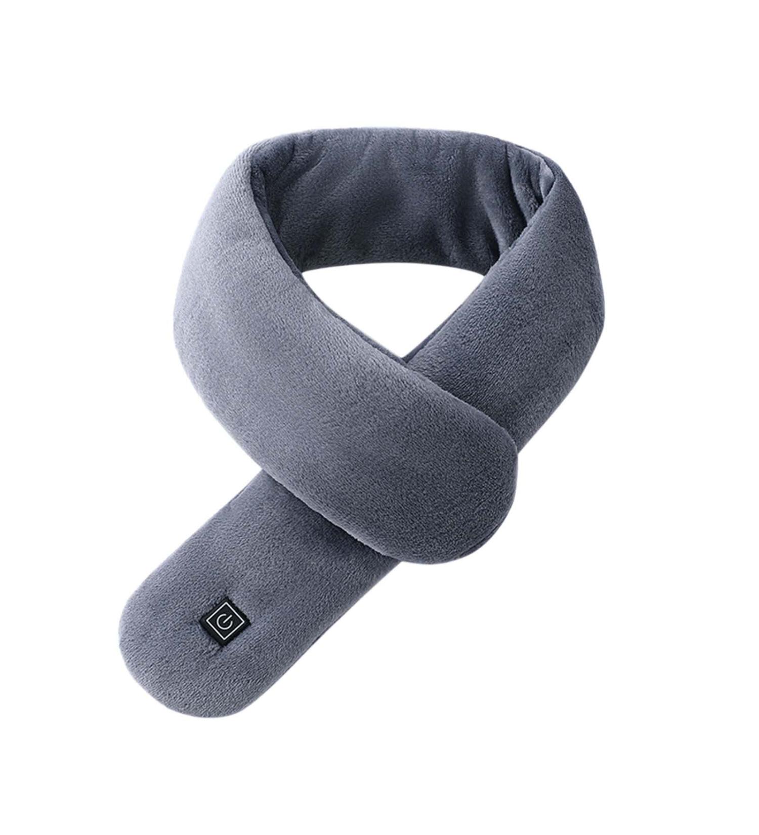 Buy Intelligent Heating Neck Pillow | Portable Electric Scarf Wrap - Warm Gray Bundle for Ultimate Comfort - Buy Online on GoSupps.com