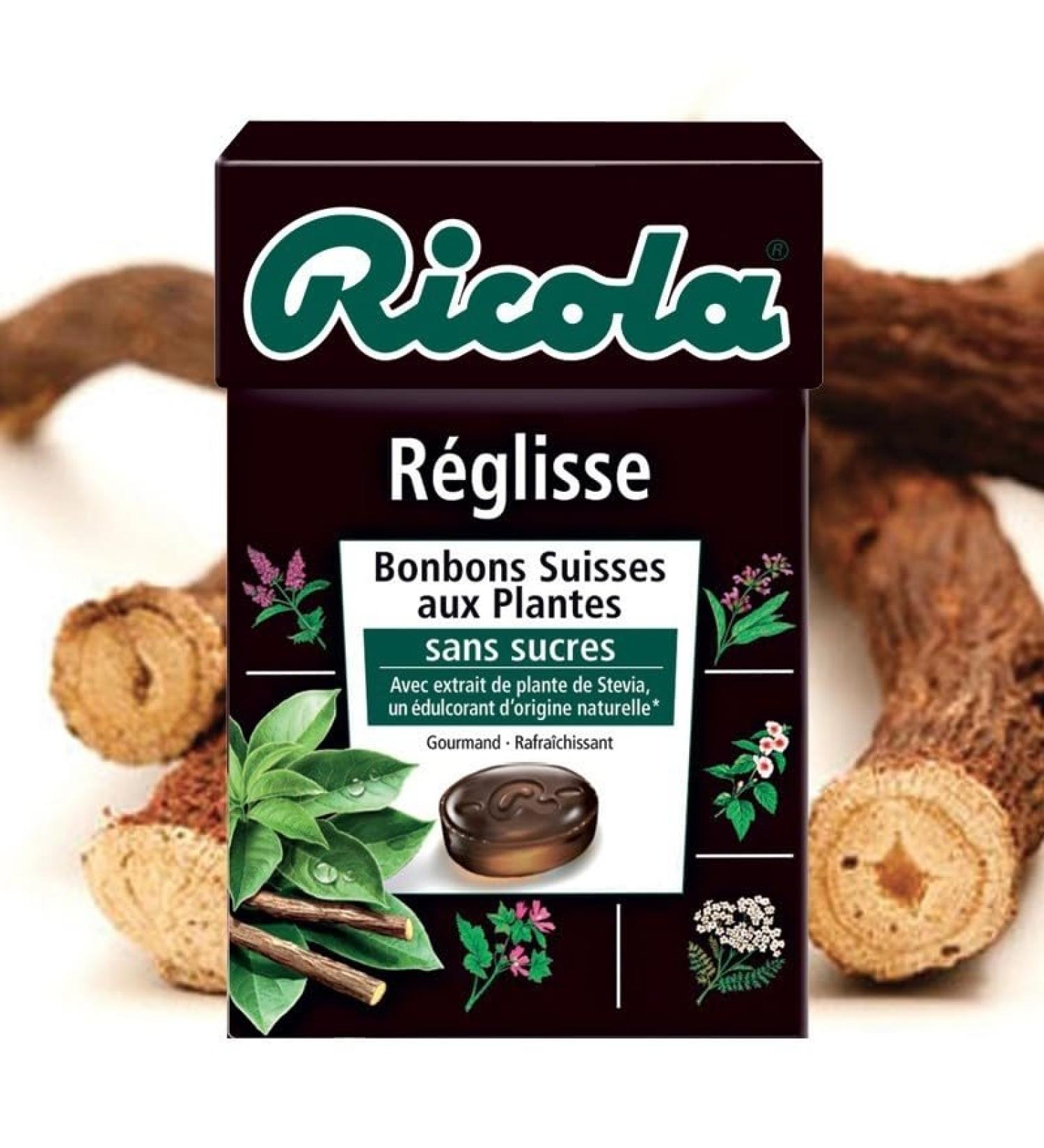 Ricola R glisse - Bo te de 20 pi ces