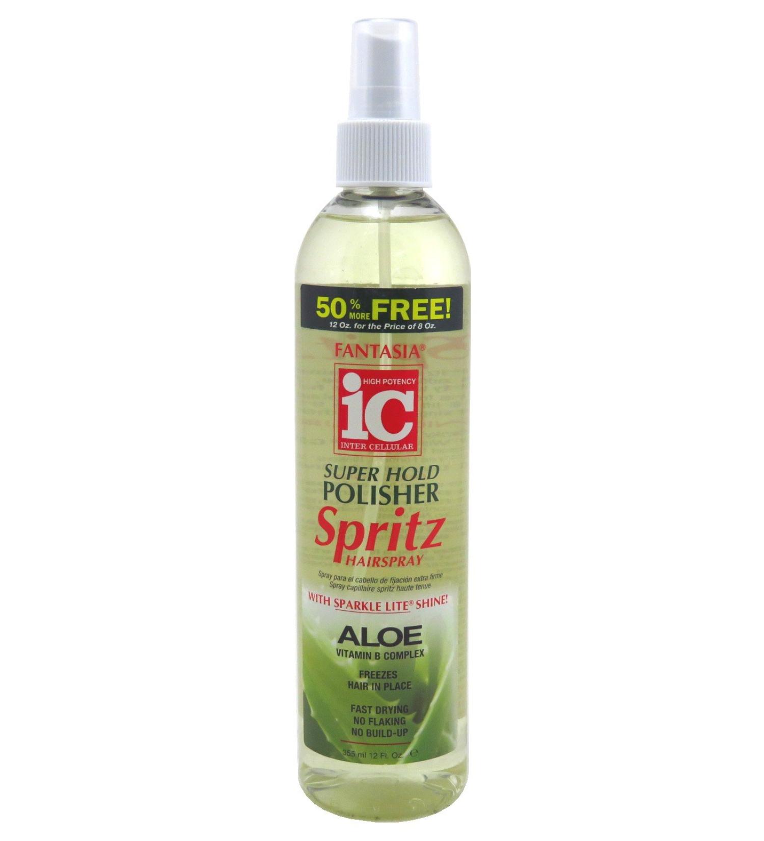 Fantasia Spritz Super-Hold 12 Ounce Pump Clear (354ml) (2 Pack) - Buy Online on GoSupps.com