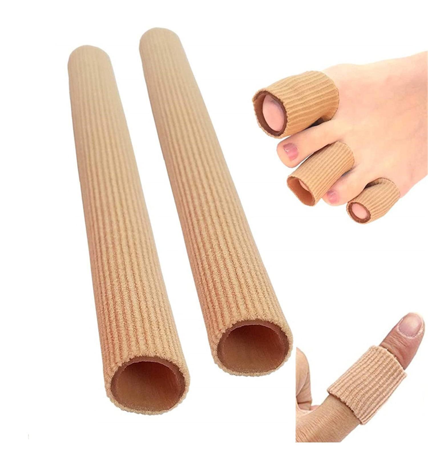 2x Silicone Toe Protection Tube Bandage | Finger Bandage & Toe Pad for Ultimate Comfort & Care - Buy Online on GoSupps.com