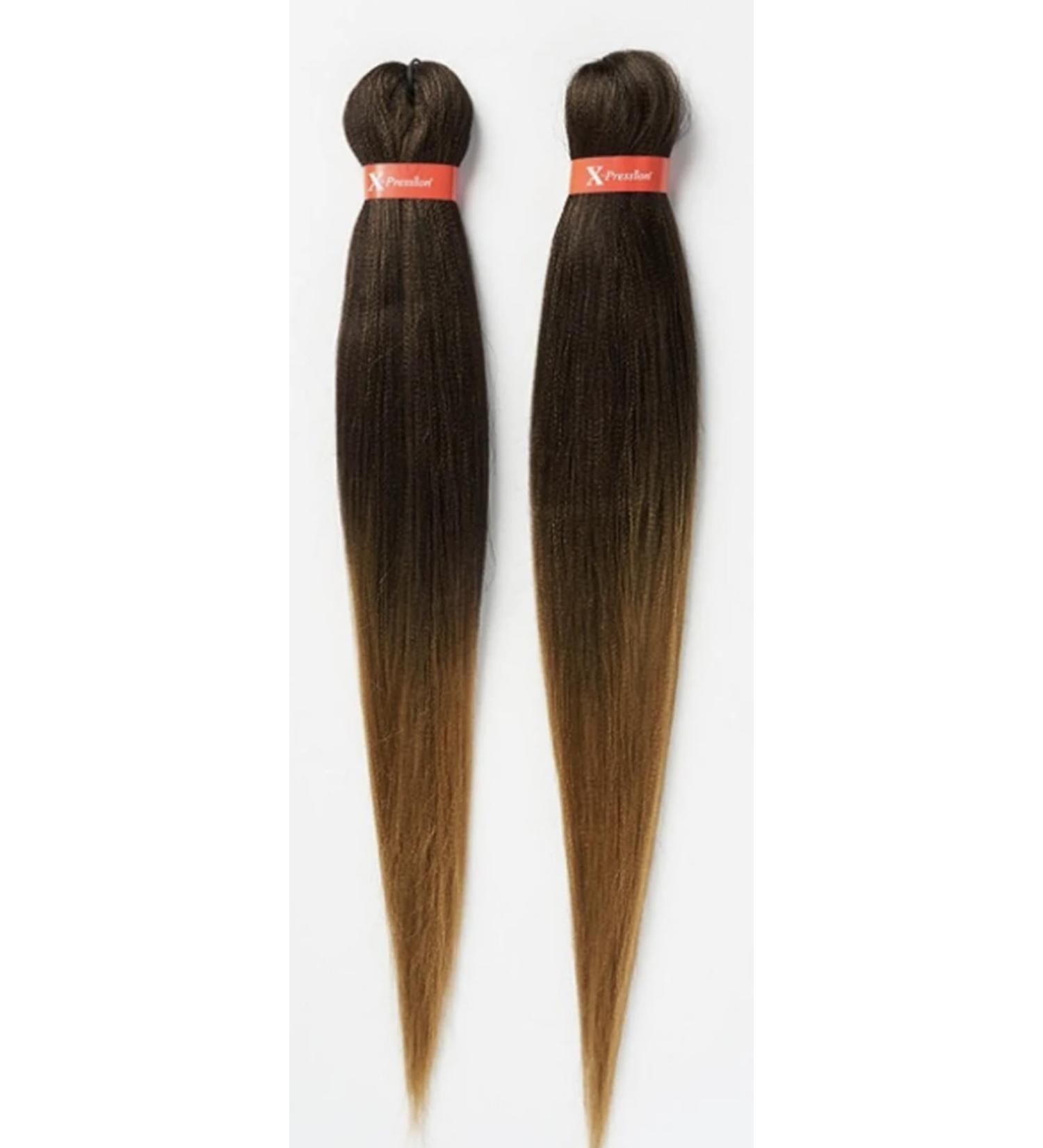 X PRESSION 2X 46'' PRE STRETCHED ULTRA BRAID COLOUR T4/27