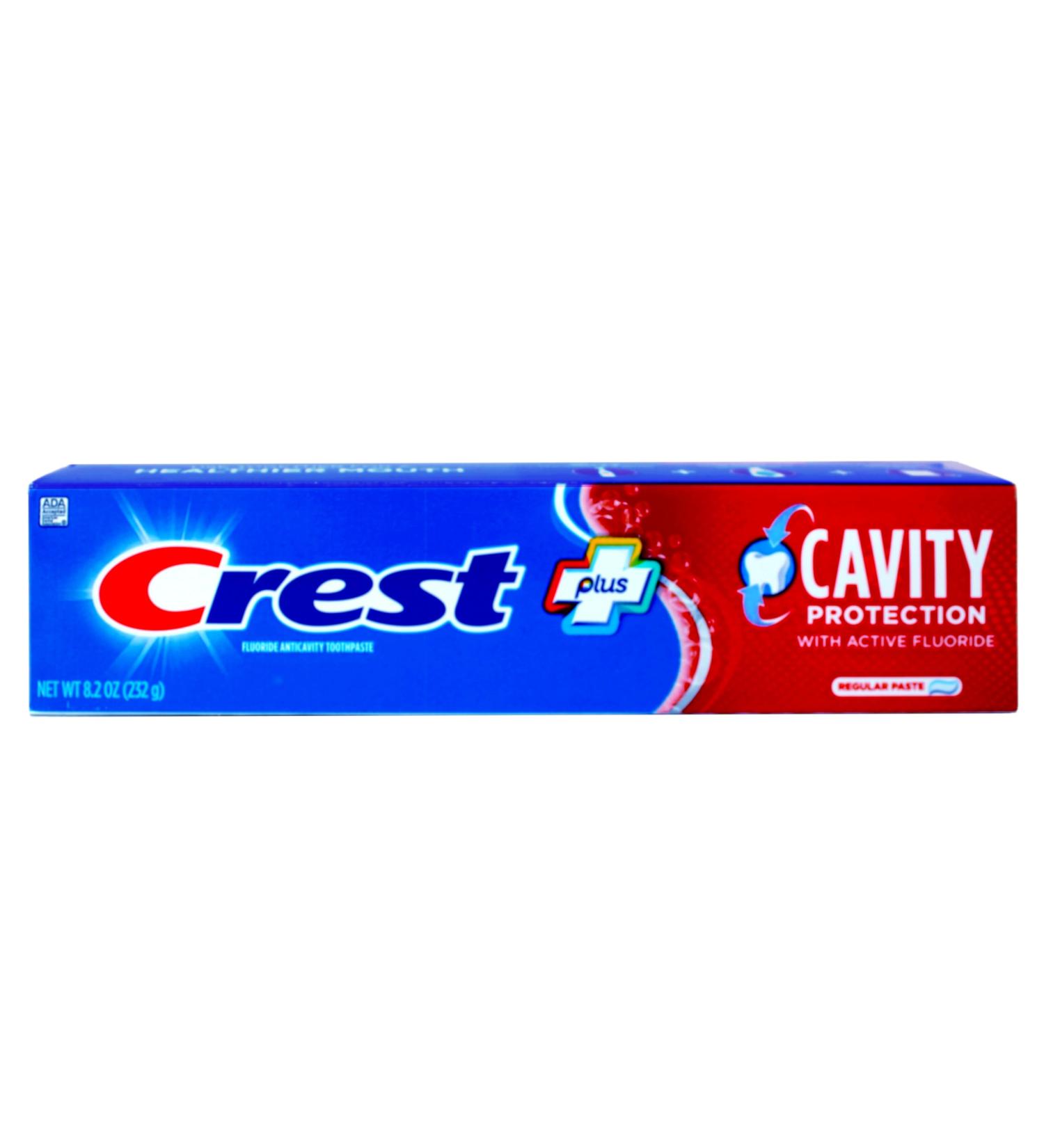 Crest Toothpaste 8.2 Ounce Cavity Protect Pack of 10 - Buy Online on GoSupps.com