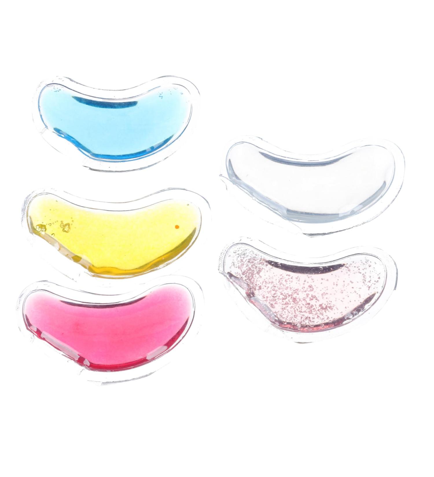 Patchs Oculaires Gel U 5 Pi ces 6.5 Cm Compresses Chaud/froid Soins Oculaires Rechargeables pour Fatigue Yeux Poches sous Yeux et Relaxation Visage Rouge Jaune Bleu Blanc Rose - Buy Online on GoSupps.com