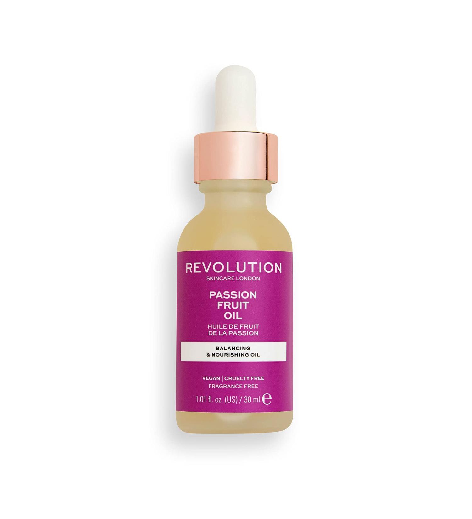 Revolution Skincare Passion Fruit Oil Nourishing Oil for Glowing Skin | Shop Internationally - Buy Online on GoSupps.com