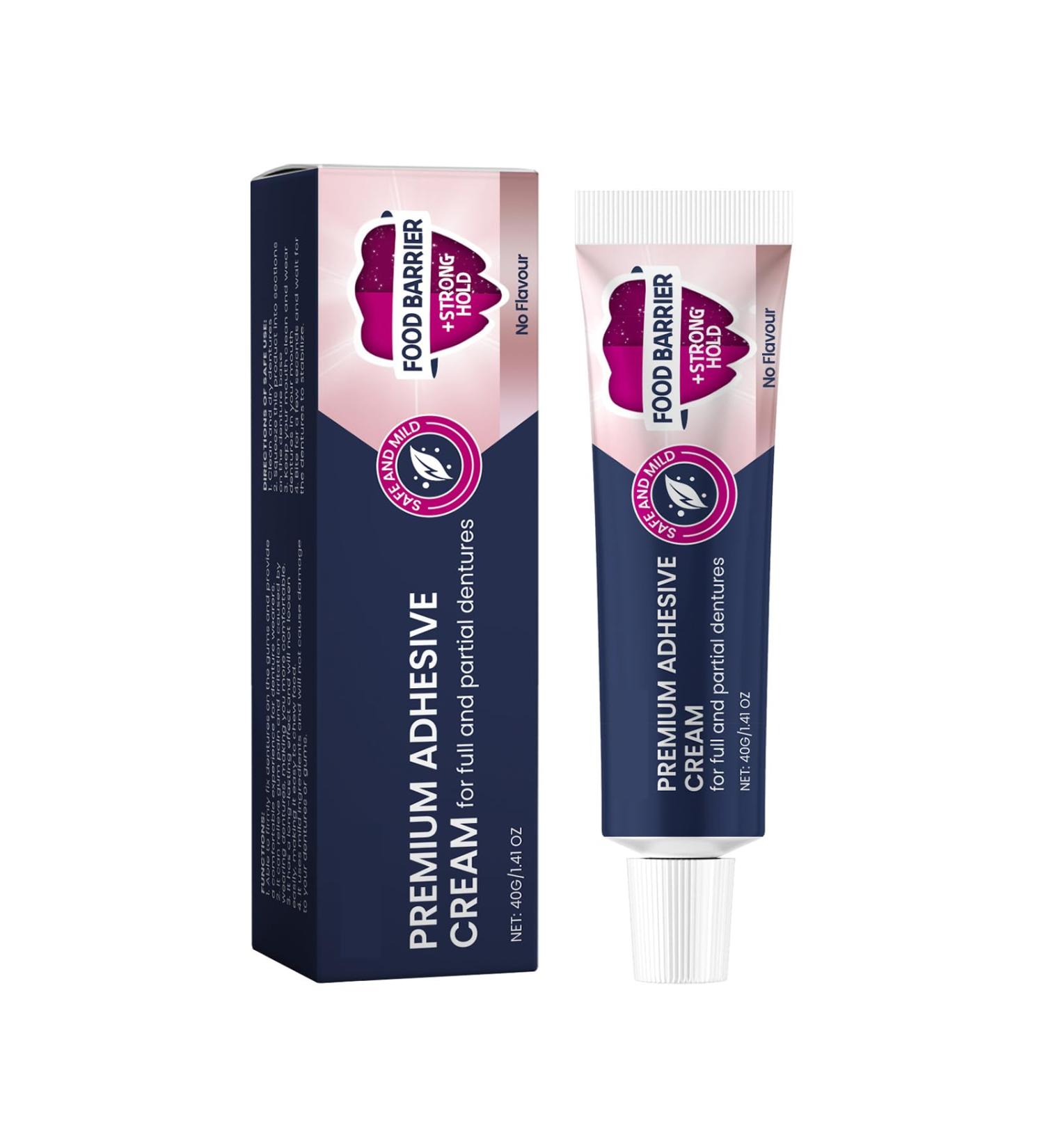 Adh sif de proth se thermoplastique Gel Adh sif pour Proth ses Dentaires Tenue et confort tout au long de la journ e fixation forte et longue dur e 40g - Buy Online on GoSupps.com