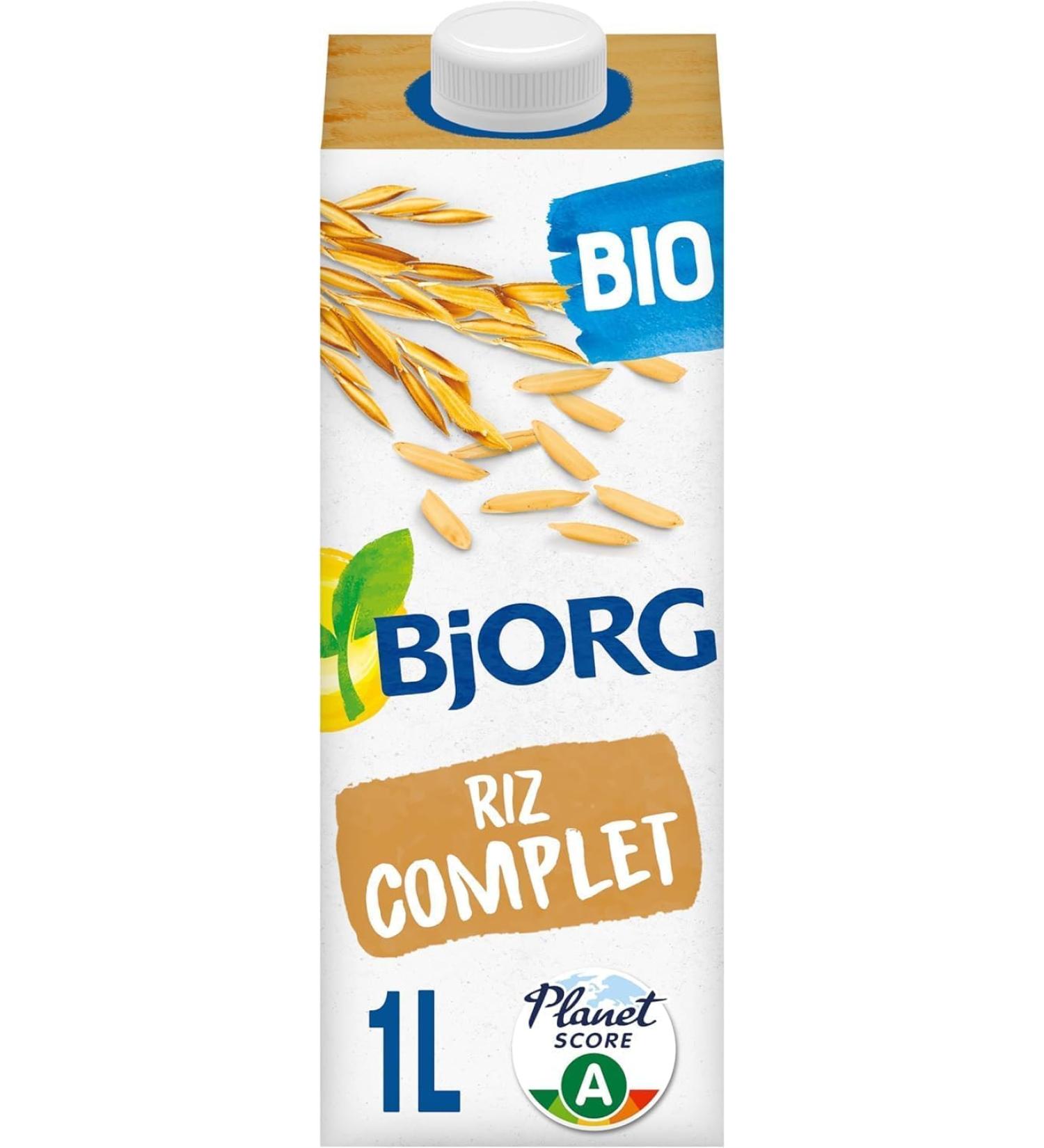 BJORG - Whole Rice Drink - Organic Vegetable Drink - Source of Fiber - 1L - Buy Online on GoSupps.com