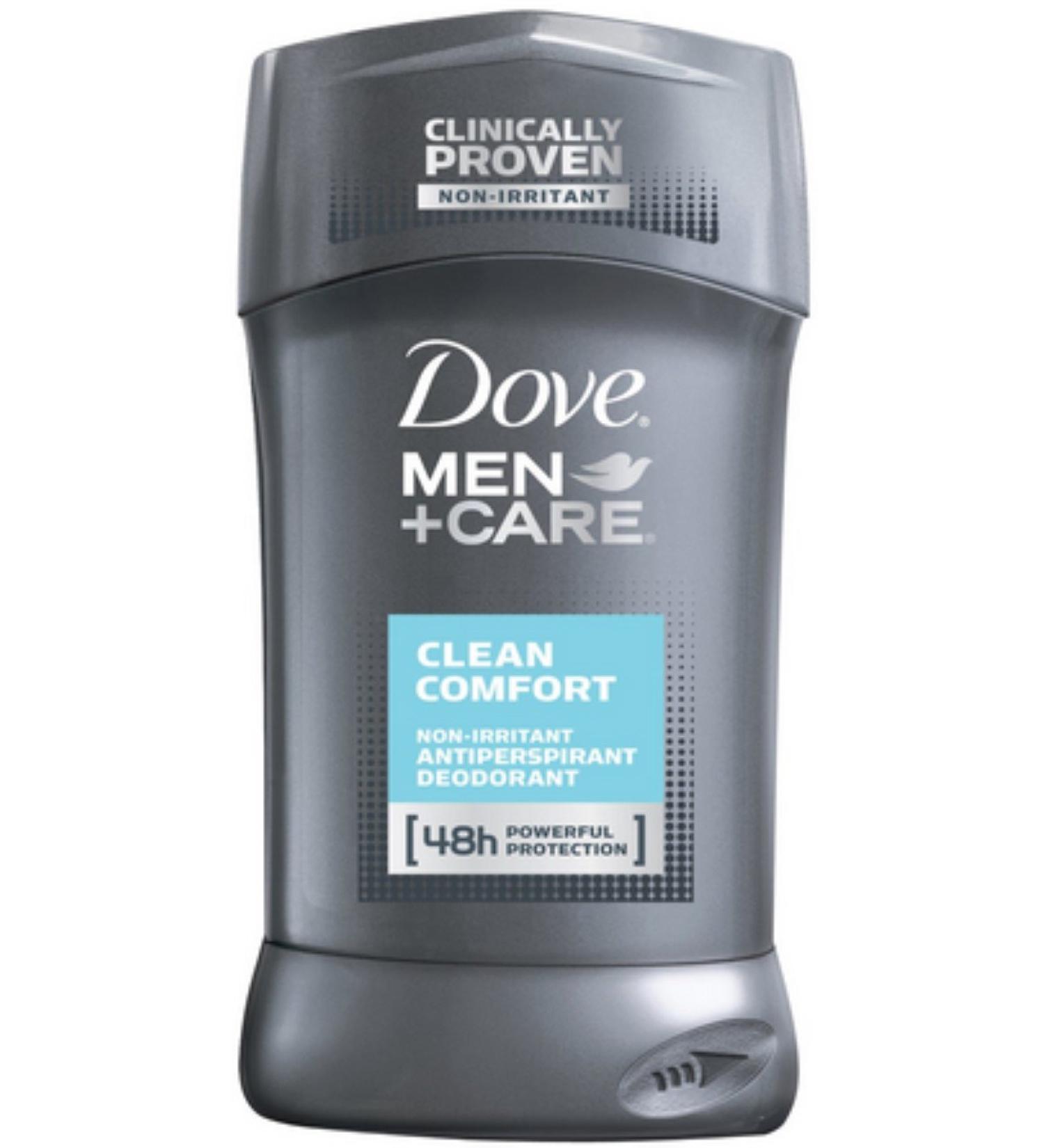Dove Men + Care Antiperspirant Deodorant Stick Clean Comfort 2.70 oz (Pack of 7) Clean Comfort 2.7 Ounce (Pack of 7)
