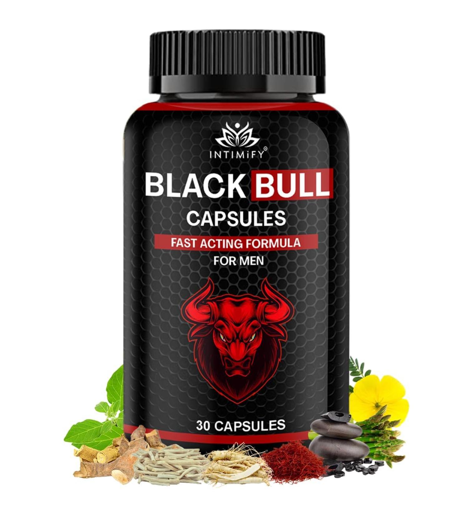 Intimifey Power Bull Capsules - for Energy Stamina and Performance Premium Formula to Support Overall Well-Being Natural ayurvedic Power Multi Vitamin - 30 Capsules - Buy Online on GoSupps.com