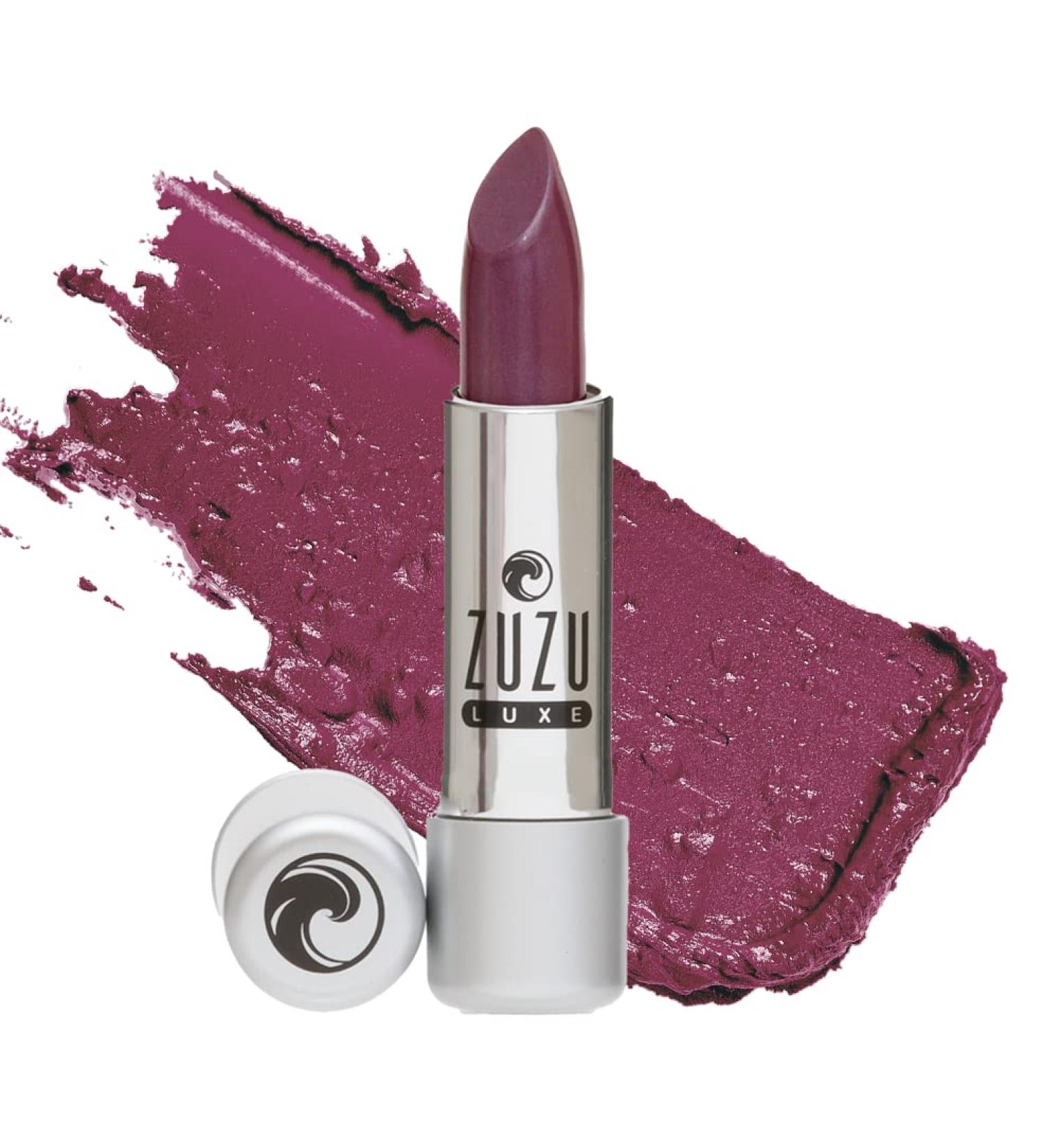 Zuzu Luxe Ultra Violet Lip Color Lipstick - Natural, Hydrating, Paraben-Free (0.13 oz) - Buy Online on GoSupps.com