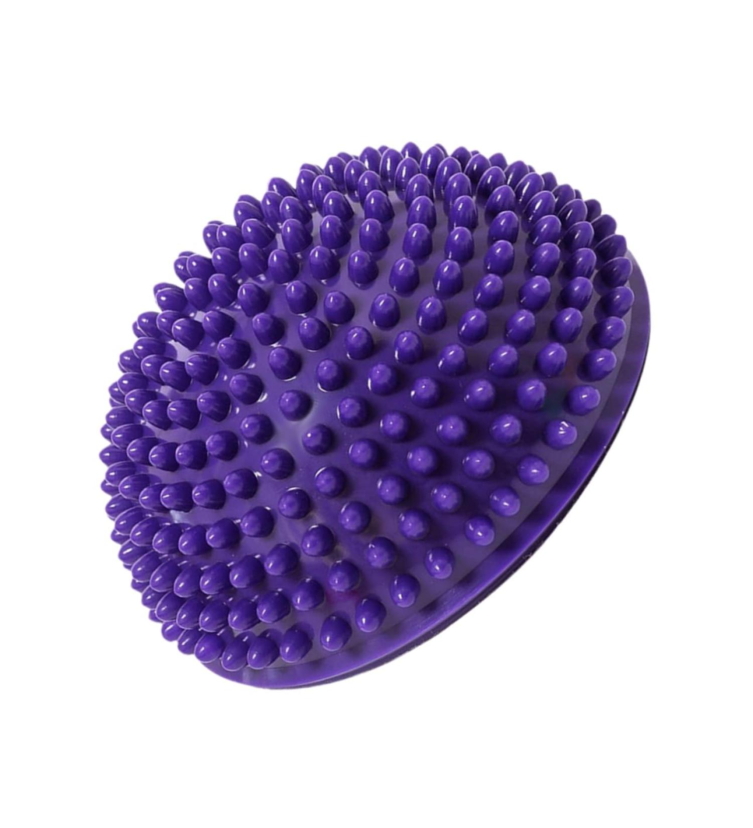 Gleavi Durian-Ball Foot Massage Balls - Trigger Point & Spiky Massage Device for Office & Fitness - 16x16x8cm Purple PVC - Buy Online on GoSupps.com