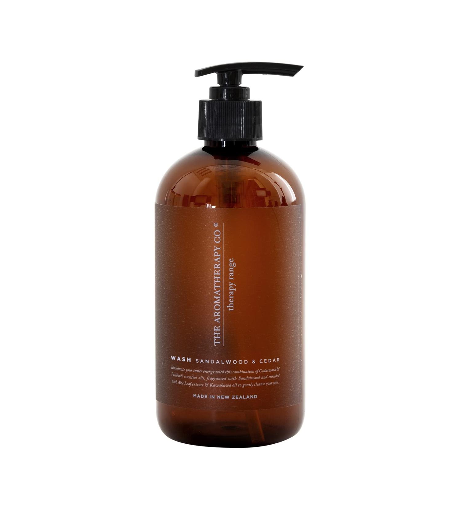 The Aromatherapy Co. Therapy Range Hand & Body Wash Uplift 500ml - Sandalwood & Cedar