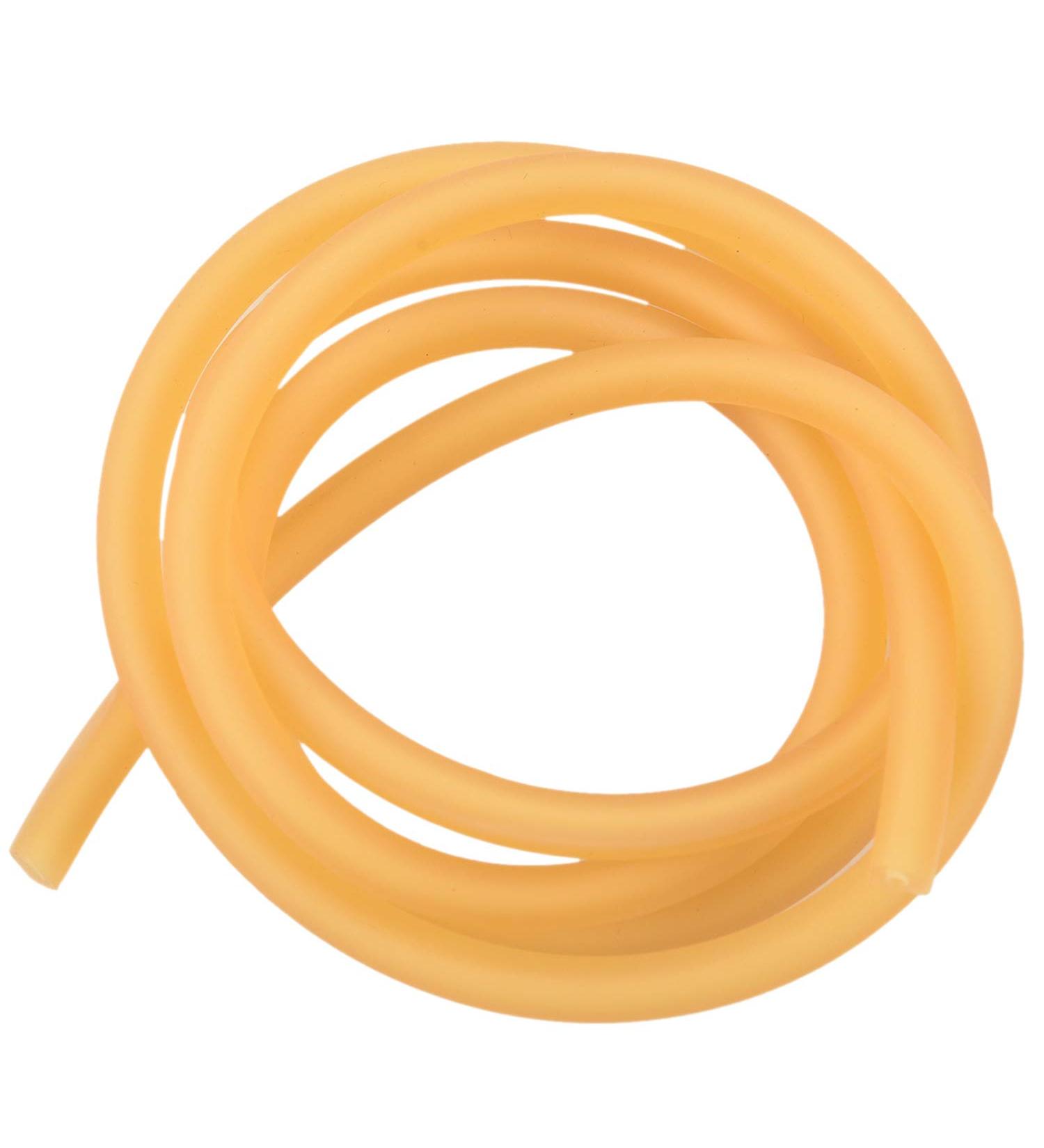 Buy Natural Latex Rubber Band Tube Elastic 2x5mm Yellow - 1M | Premium Quality for International Shipping - Buy Online on GoSupps.com