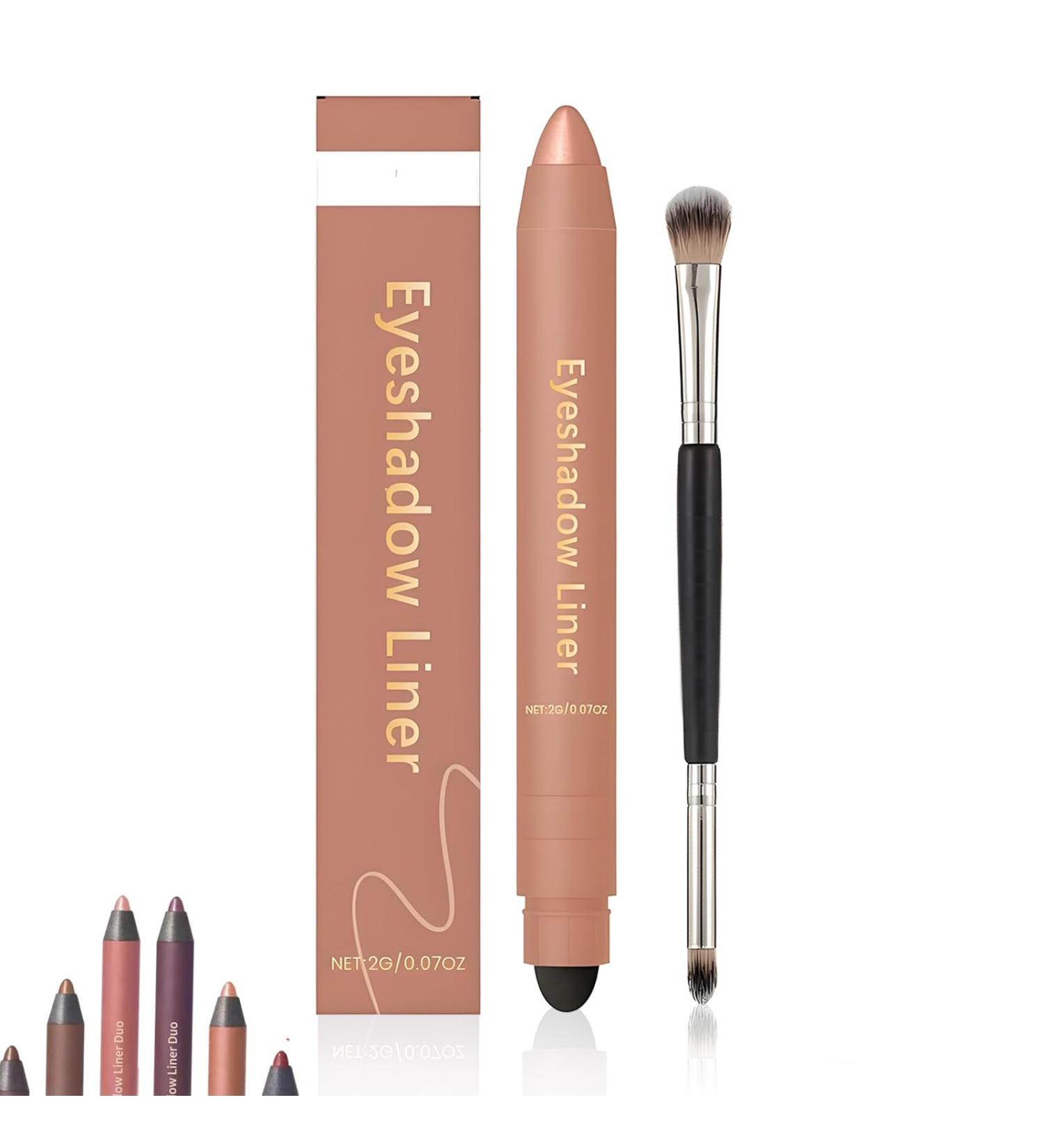 MENGZHIYINJ Perfect Color DuoShadow Liner 2in1 Eyeliner & Eyeshadow Shadow Liner 2in1 Eyeliner Long Lasting Smudgeproof Wear Smooth and Easy to Color06 - Buy Online on GoSupps.com