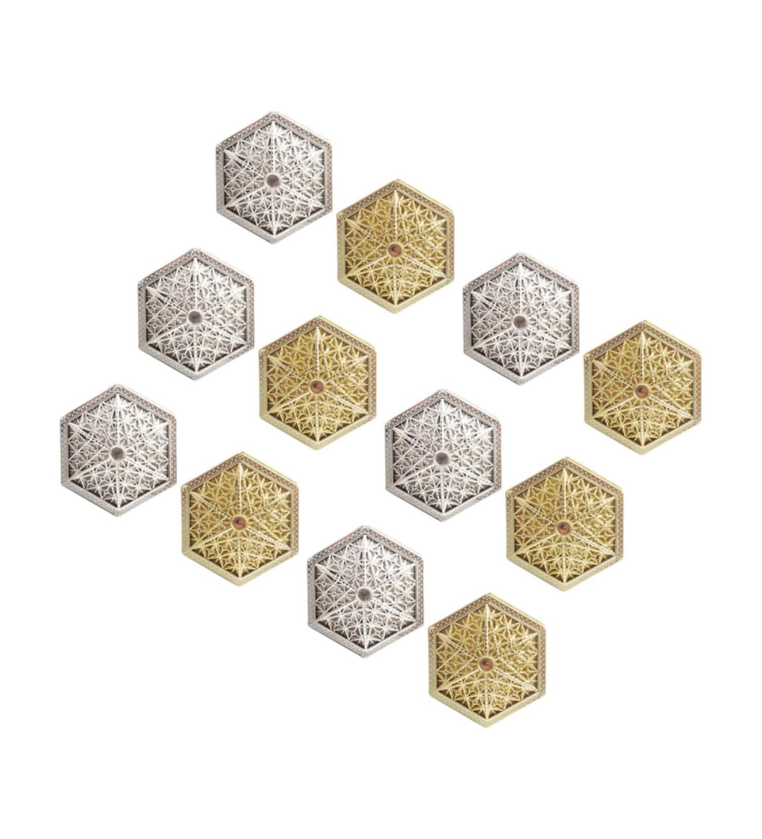 KOMBIUDA Wedding Stuff 12pcs Sugar Container Candy Container Hexagon Candy Holders Candy Box Candy Stand Western Style - Buy Online on GoSupps.com