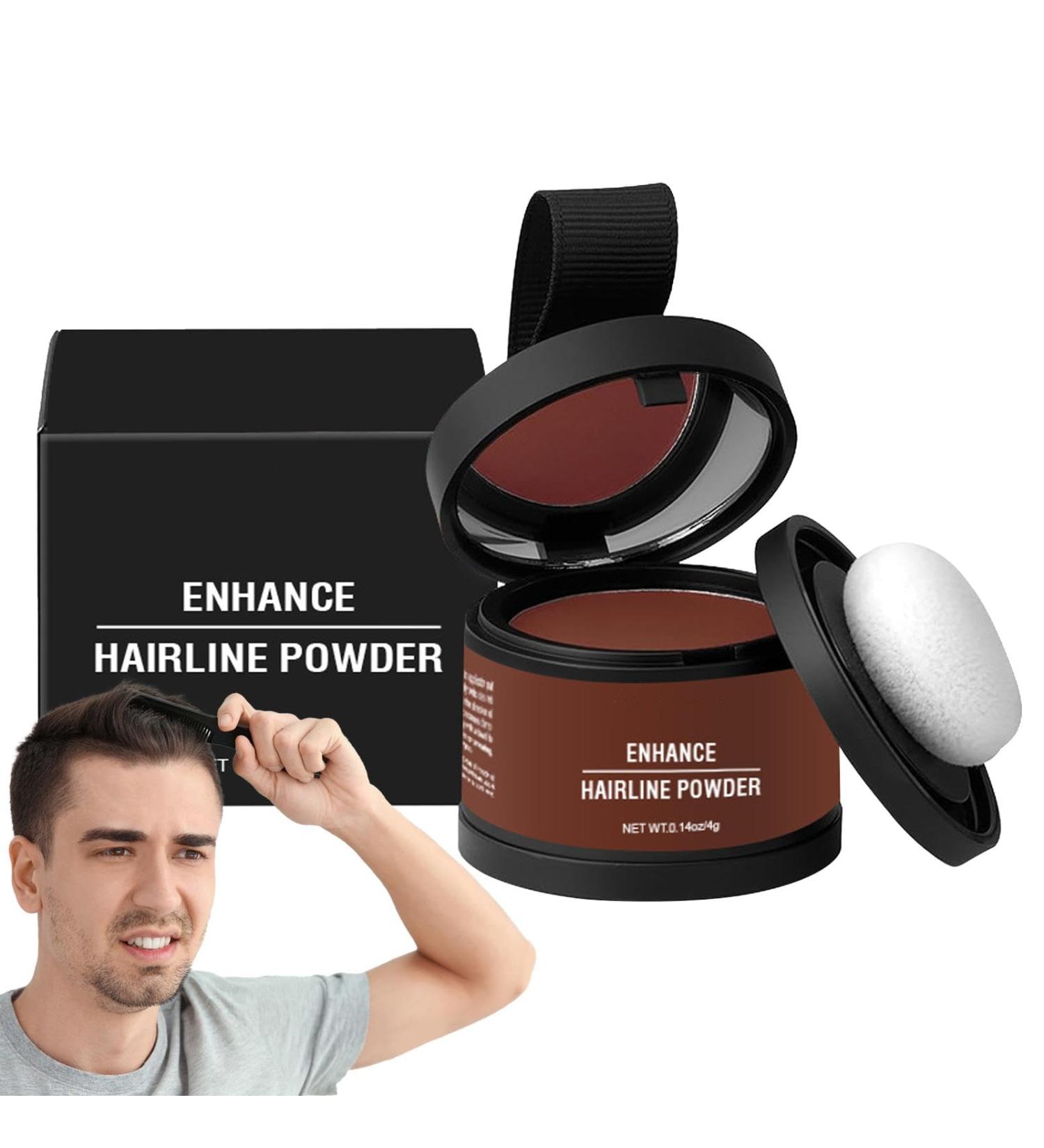 Hair Powder - Root Touch Up Hair Color with Applicator | Long Lasting Hair Concealer Gray Coverage & Shading Tool | Waterproof Concealer Powder for Hair - Buy Online on GoSupps.com