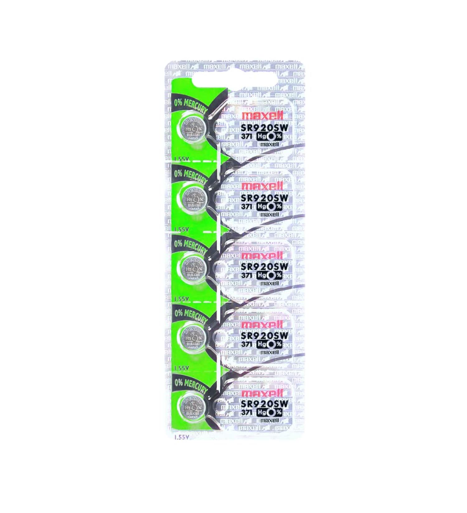 Buy Maxell Battery 371 (5 Pack) - Long-Lasting International Shipping Available - Buy Online on GoSupps.com