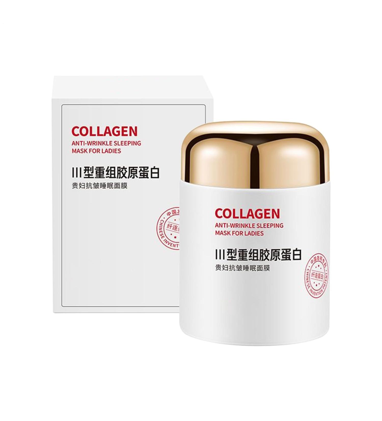 Overnight Wrapping Masque Night Peel Off Facial Mask Deep Hydration Nutrition Firming Sleep Face Cream for Women Girls Girlfriend Mom Wife Sister Family For Dehydrated Flabby - Buy Online on GoSupps.com