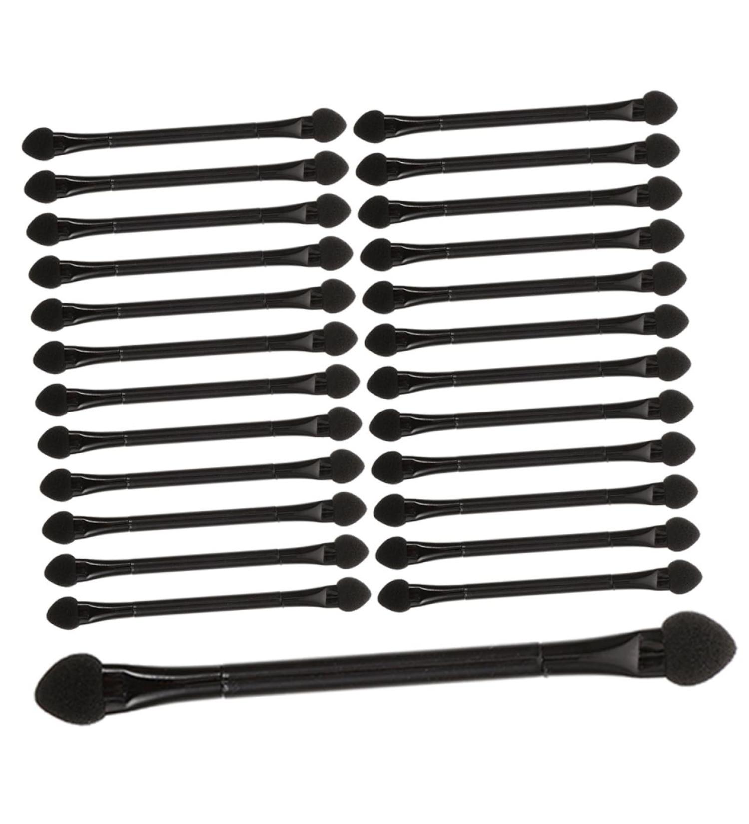 Mipcase 25 Pcs Double Ended Eye Shadow Stick Sponges Makeup Sponge Eyeshadow Dual-side Eyeshadow Set - Buy Online on GoSupps.com