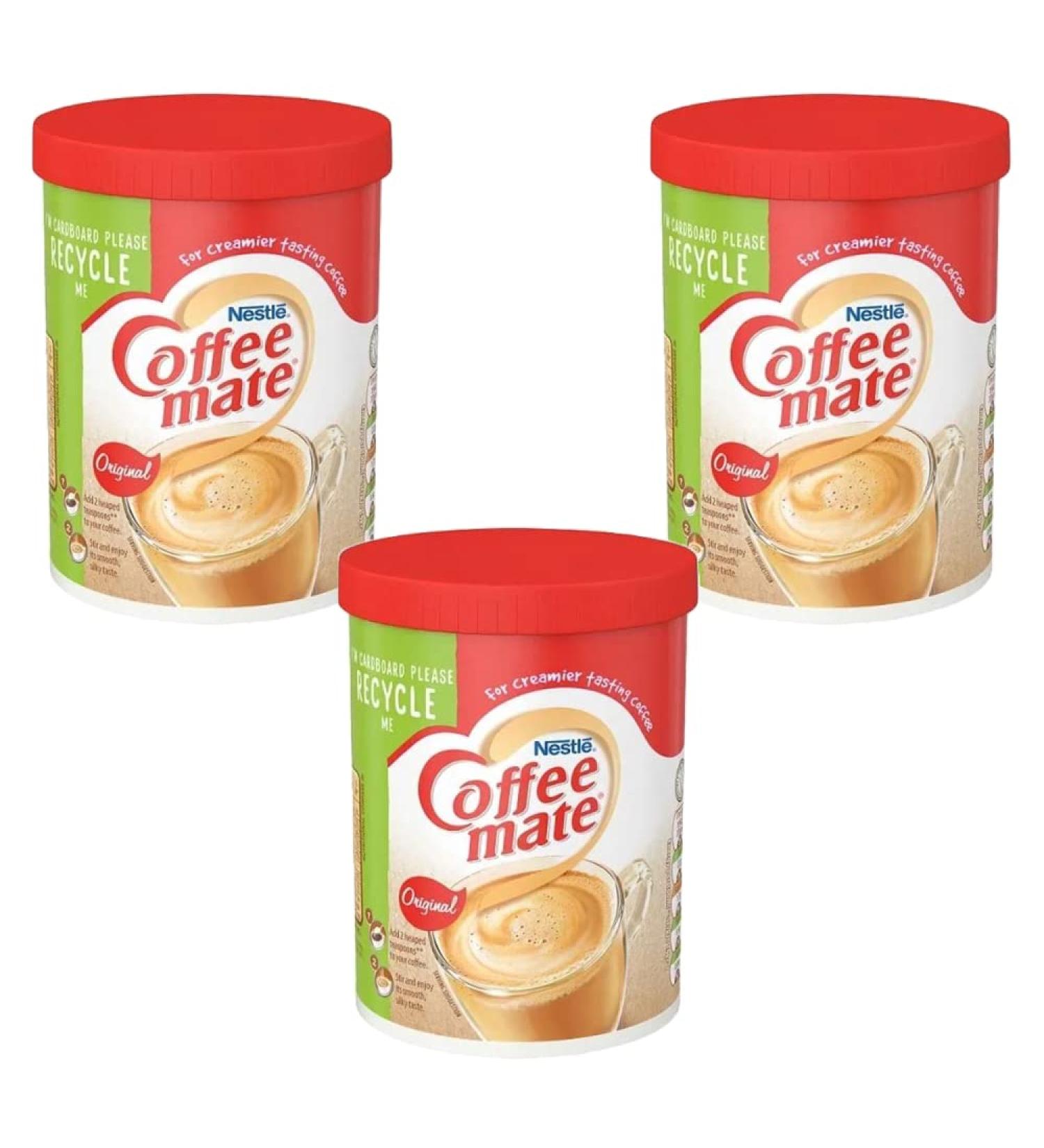 3 x 180Grm Coffee Mate Original Creamier Tasting Coffees