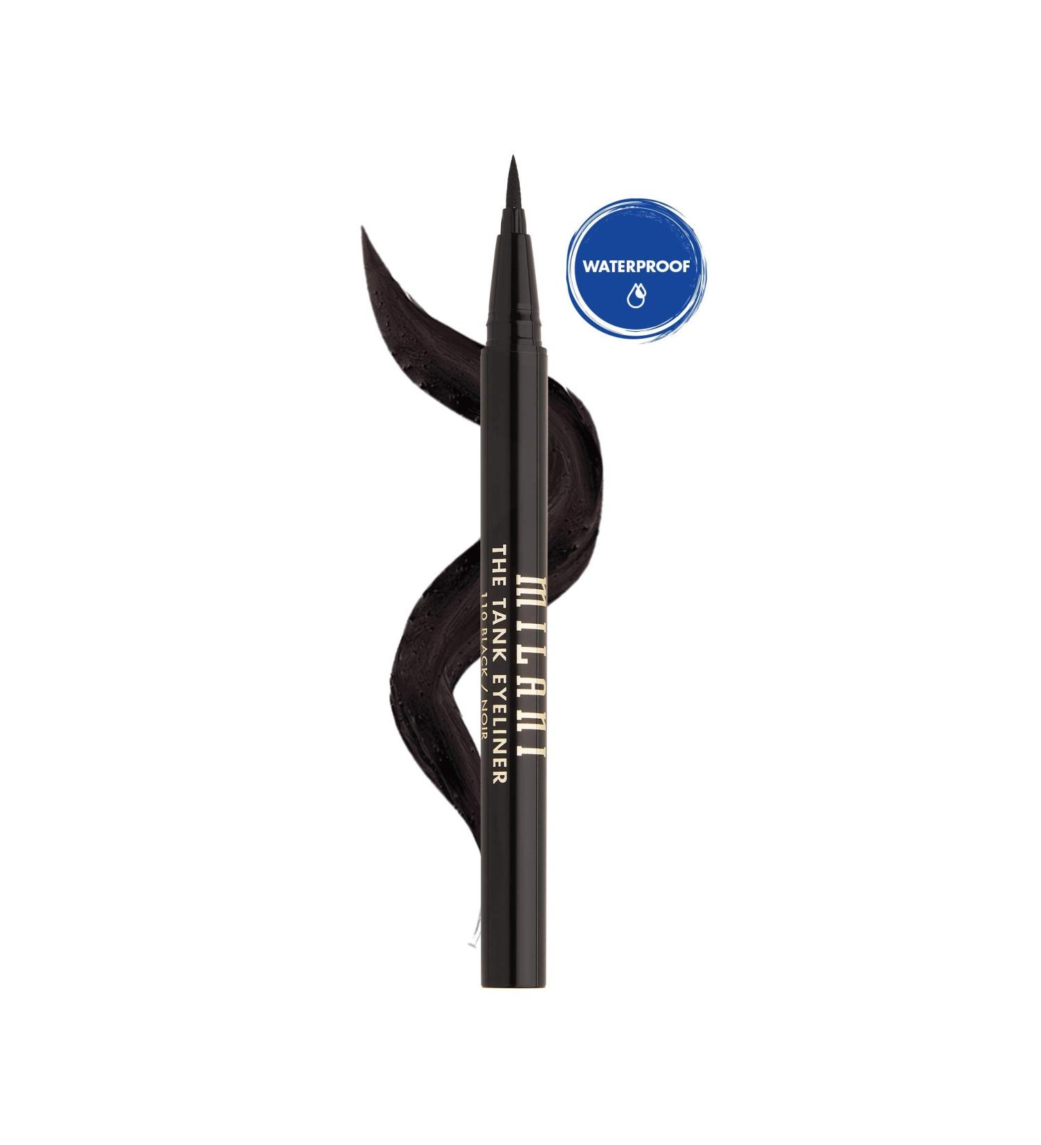 Milani The Tank Liquid Eyeliner - No-Skip Waterproof Formula - Black, Long-Lasting & Smudgeproof - Buy Online on GoSupps.com