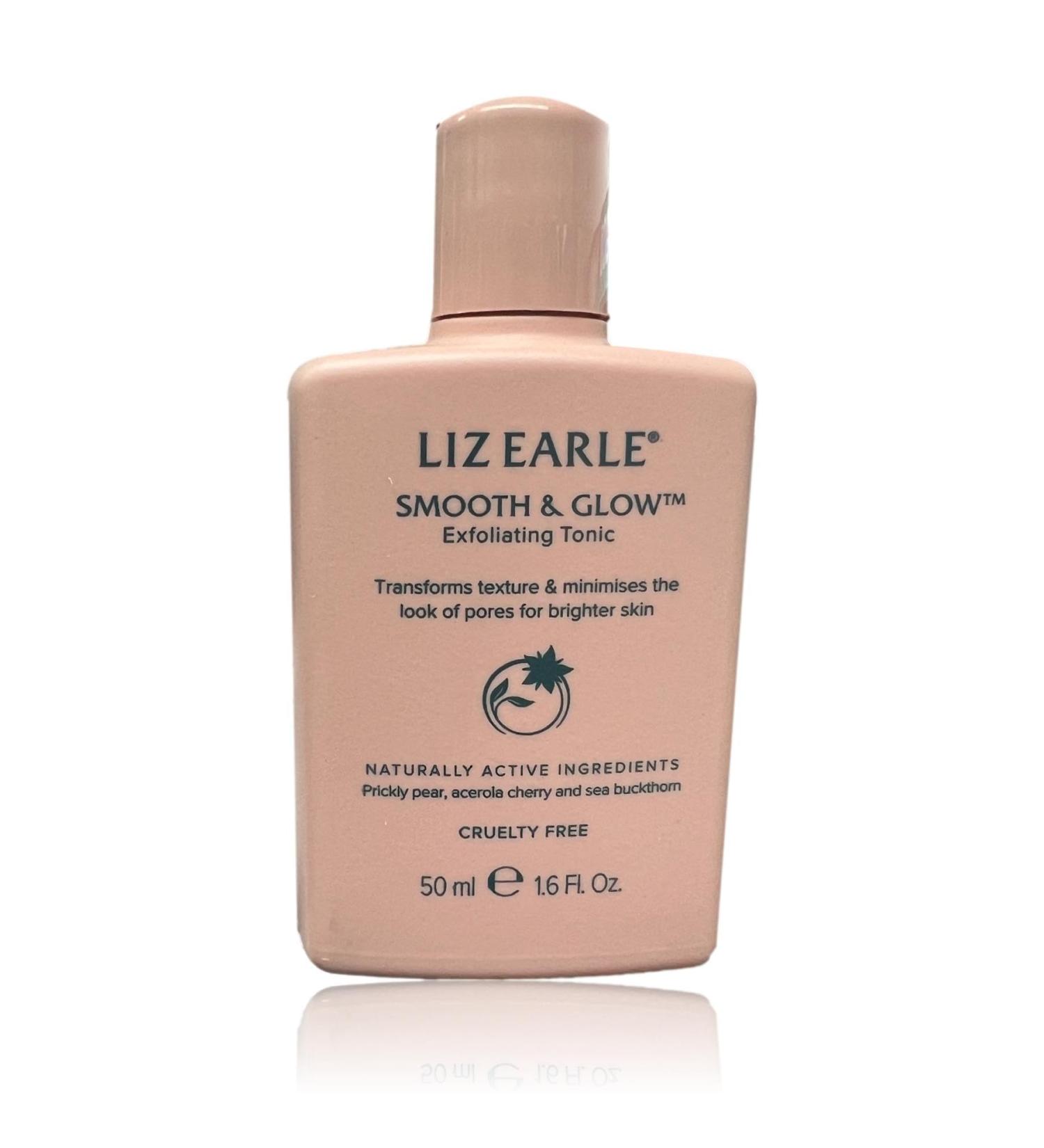 Liz Earle Smooth & Glow Exfoliating Tonic Travel Size 50ml
