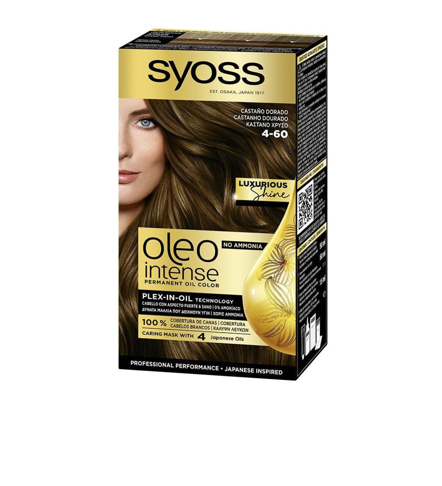 handle NOVA ENGEL Oleo Intense Dye Without Ammonia 460Golden Brown 5 U