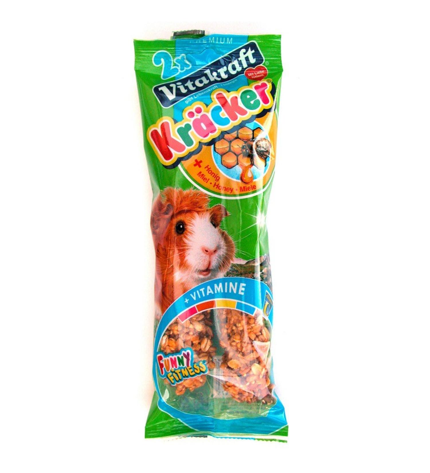 Vitakraft Guinea Pig Treats Pack of 2 (Honey Flavor)
