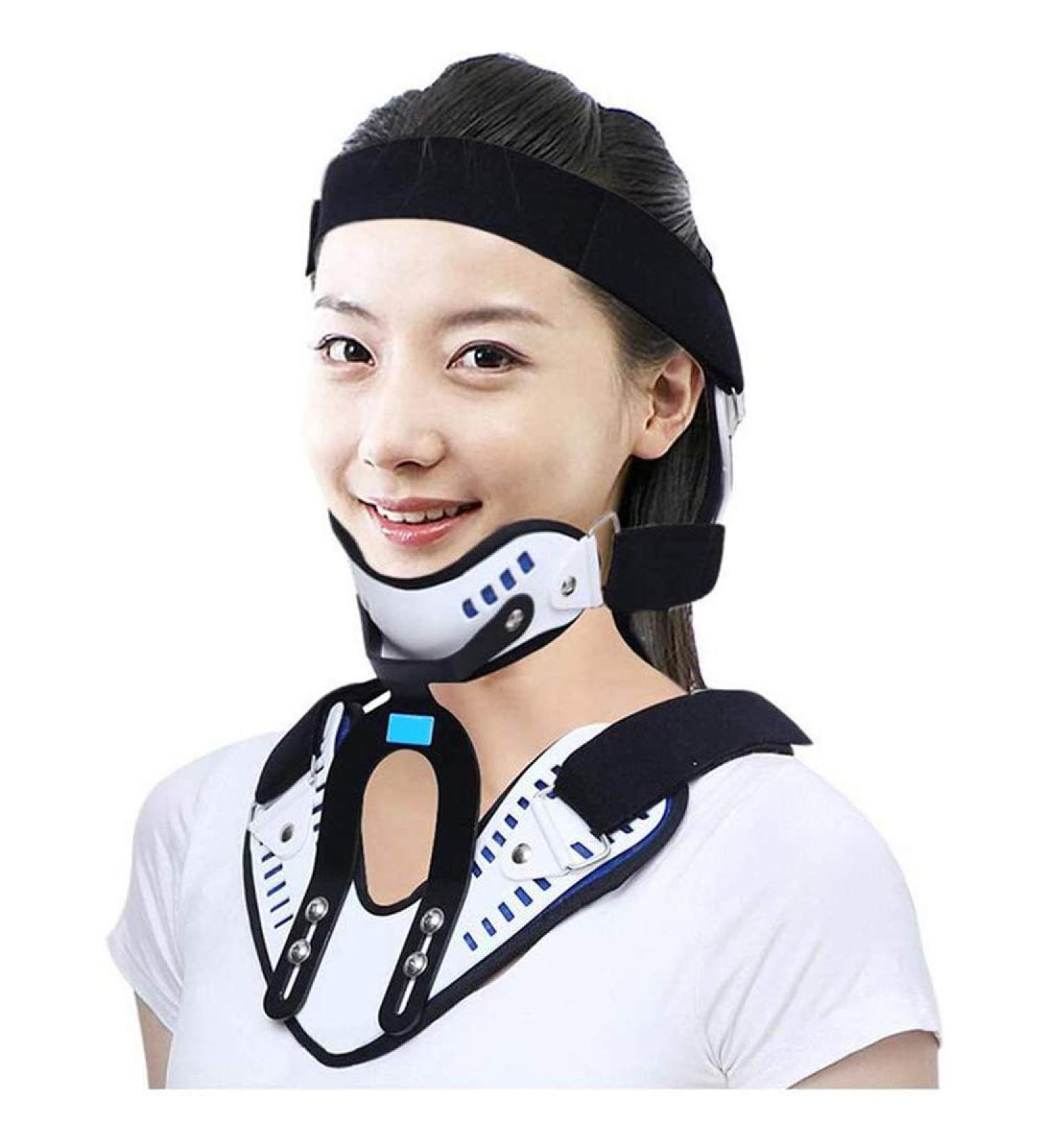 Cervical Traction Device - Inflatable Neck Collar for Home Healthcare & Spine Relief - Buy Online on GoSupps.com