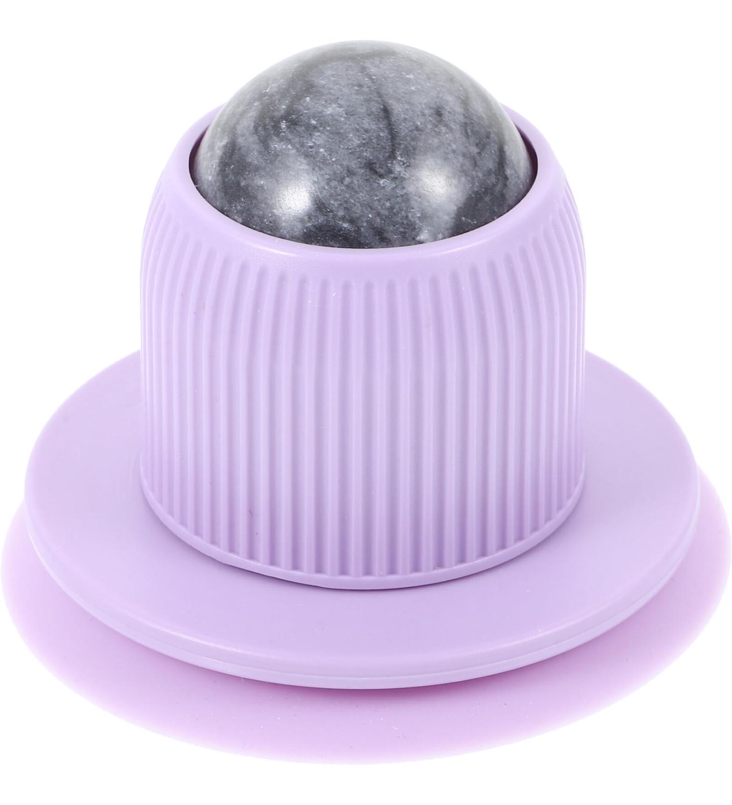 Healvian Deep Tissue Massage Ball - Lacrosse Trigger Point Massager for Muscle Relief & Suction Support - Buy Online on GoSupps.com