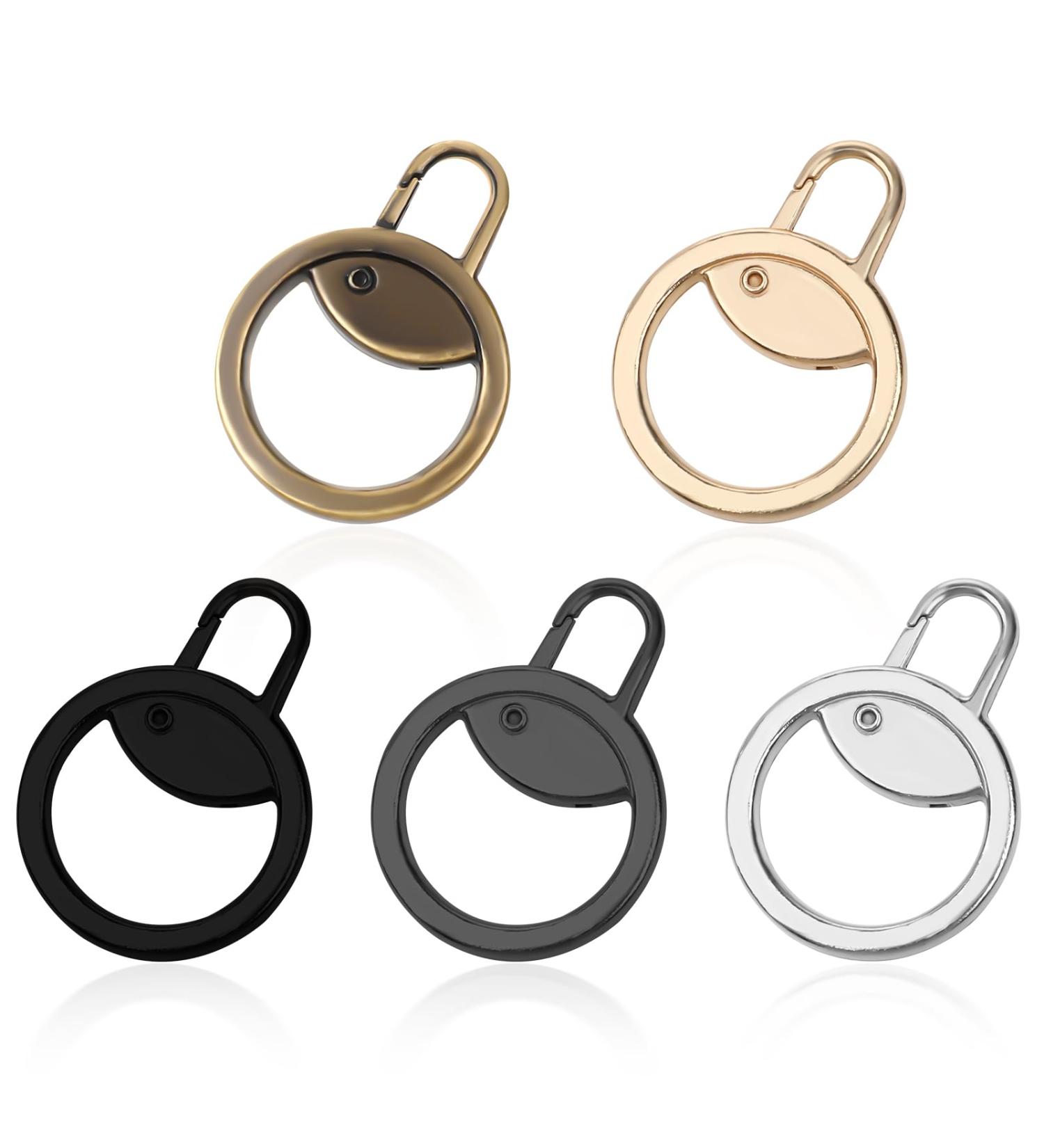 Universal Zipper Pulls - Disasserno 5-Piece Metal Zipper Replacement Set for Easy Removable Zipper Fixes - Ideal for All Your Zipper Needs - Buy Online on GoSupps.com