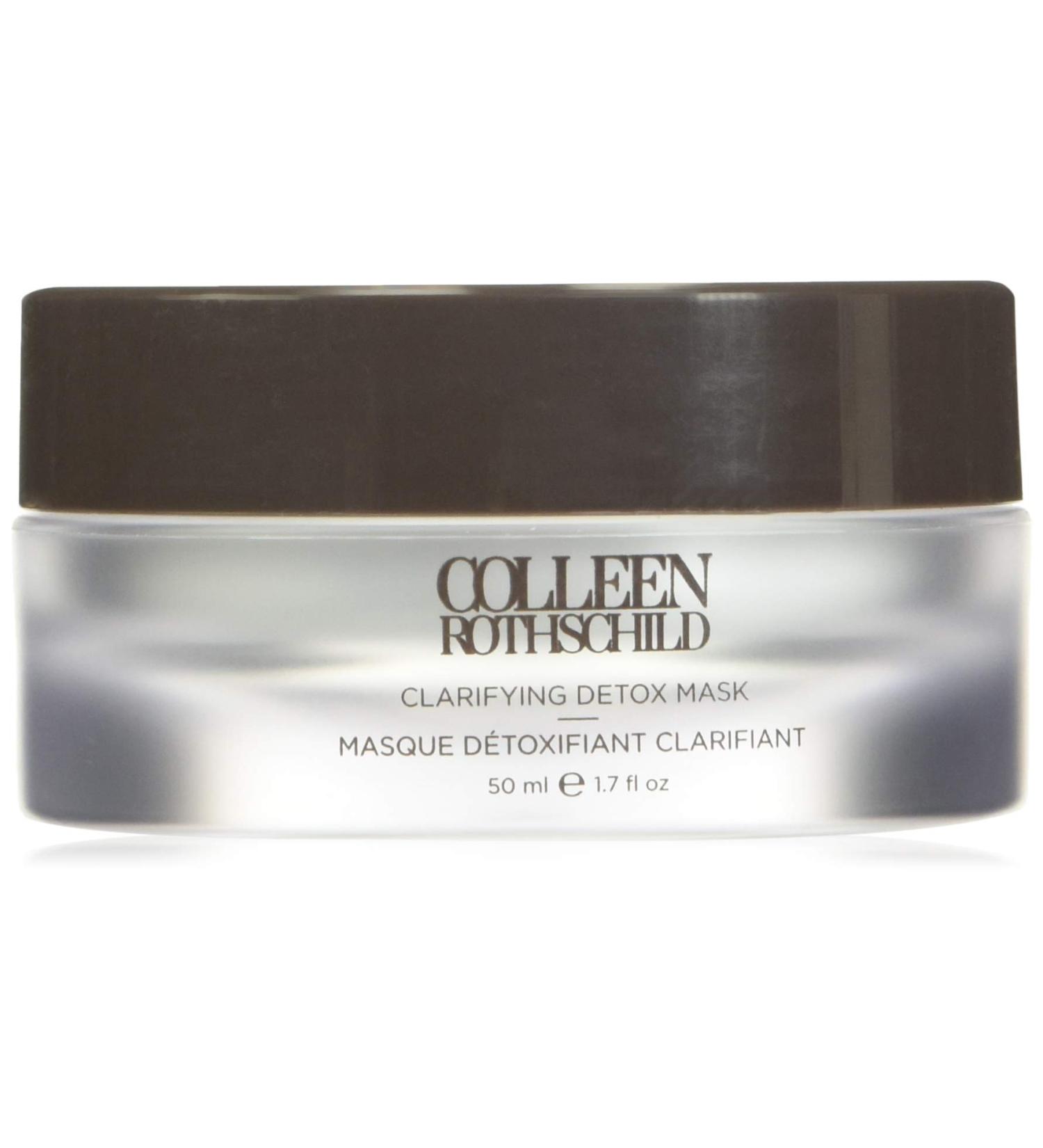 COLLEEN ROTHSCHILD Clarifying Detox Mask | Charcoal Vitamin C & Glycolic Acid for Clear Skin | Pore-Cleaning Face Mask | International Shipping Available - Buy Online on GoSupps.com