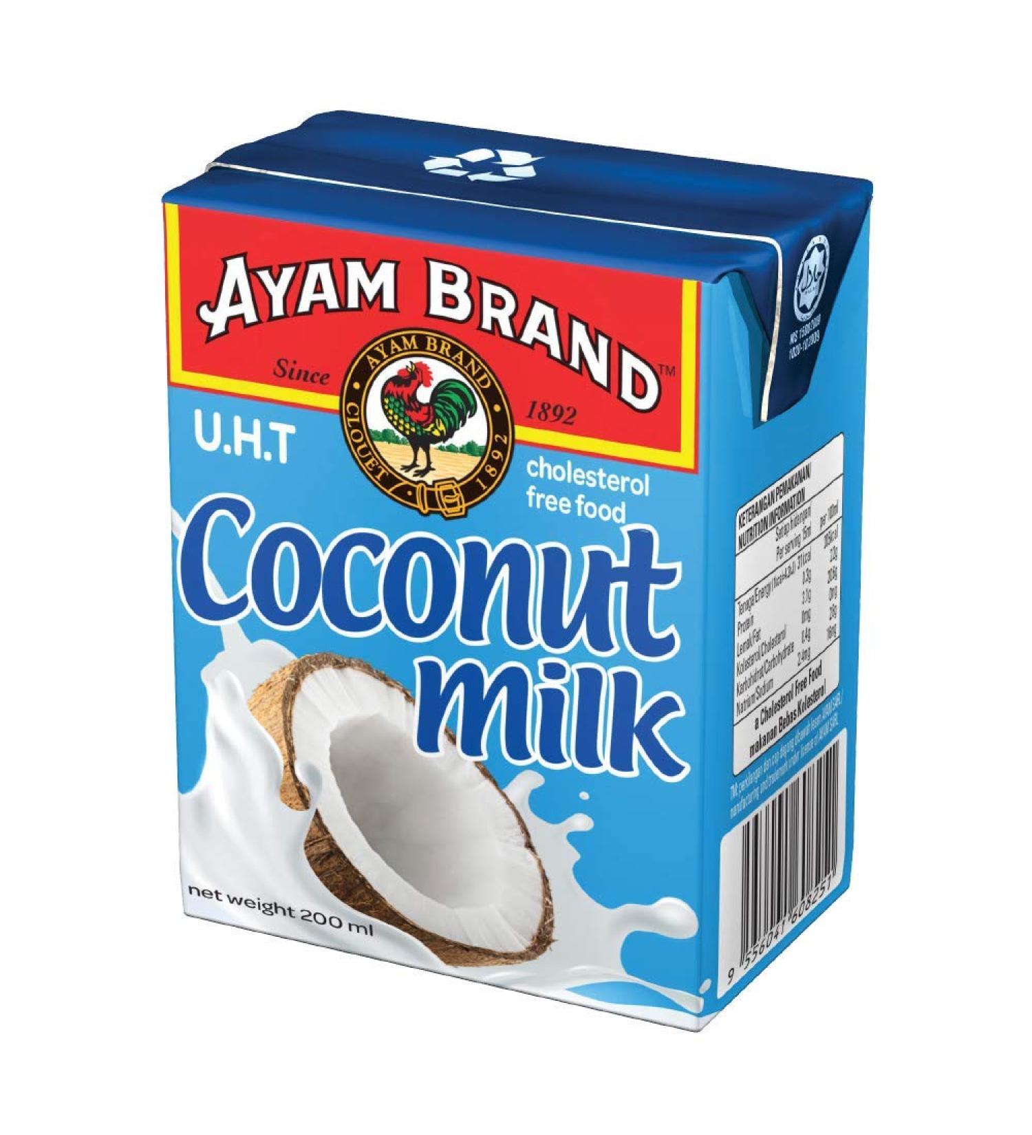 Ayam Coconut Milk - 200ml brick - Buy Online on GoSupps.com