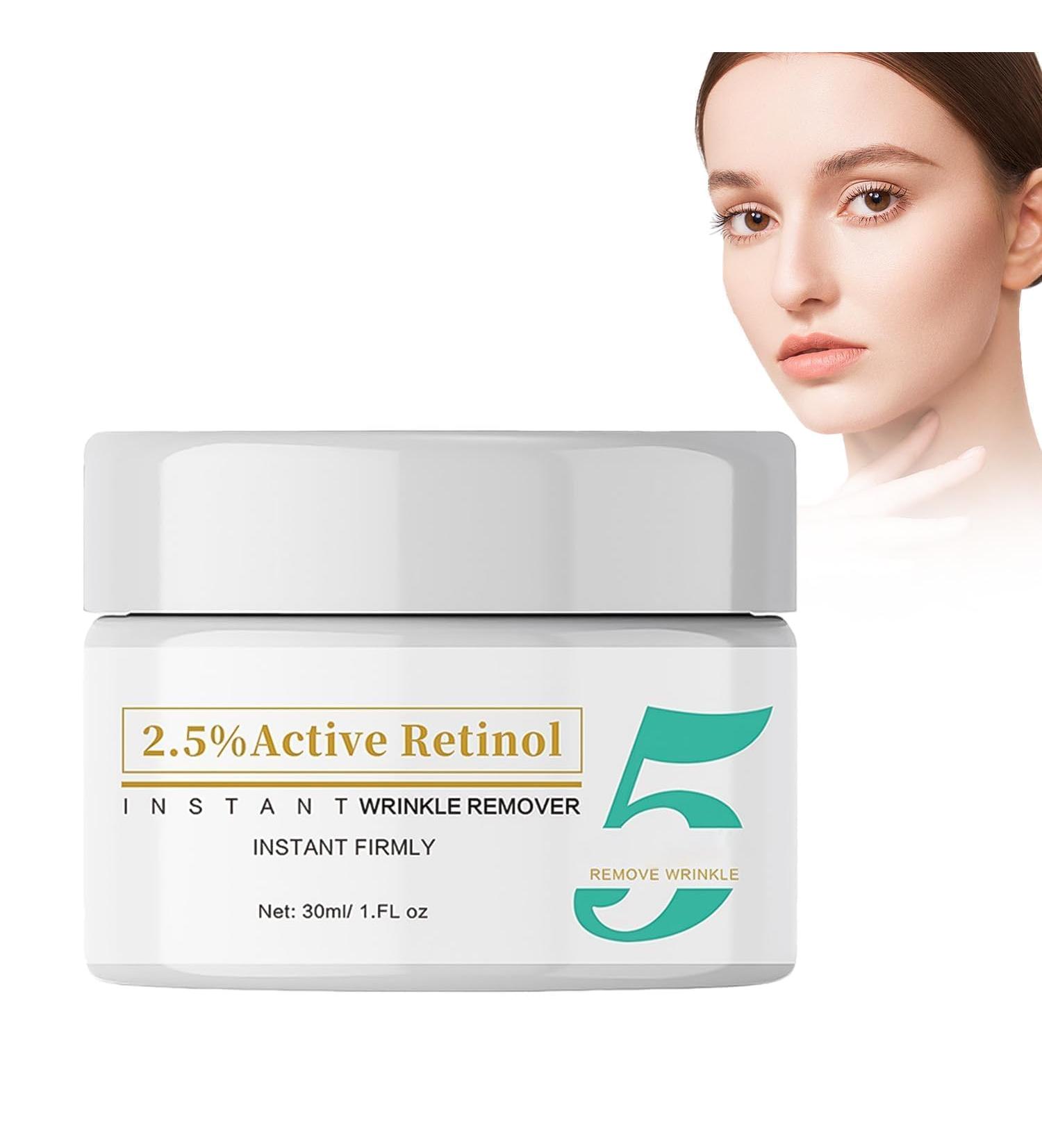 30ml Retinol Cream Moisturizer Cr me Visage Hydratante au R tinol 2 5% et Acide Hyaluronique Anti Ride Anti Age Unifie le Teint Hydrater Contr le De l'Huile pour Homme et Femme - Buy Online on GoSupps.com