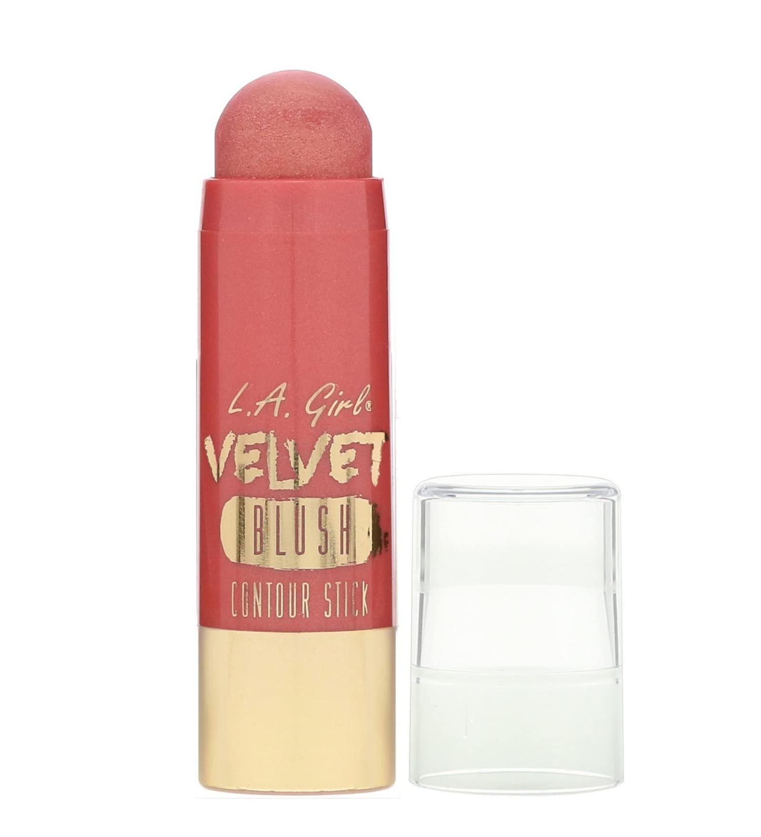 L.A. Girl Velvet Blush Contour Stick - Glimmer 0.2 oz | Flawless Makeup & Contouring - Buy Online on GoSupps.com
