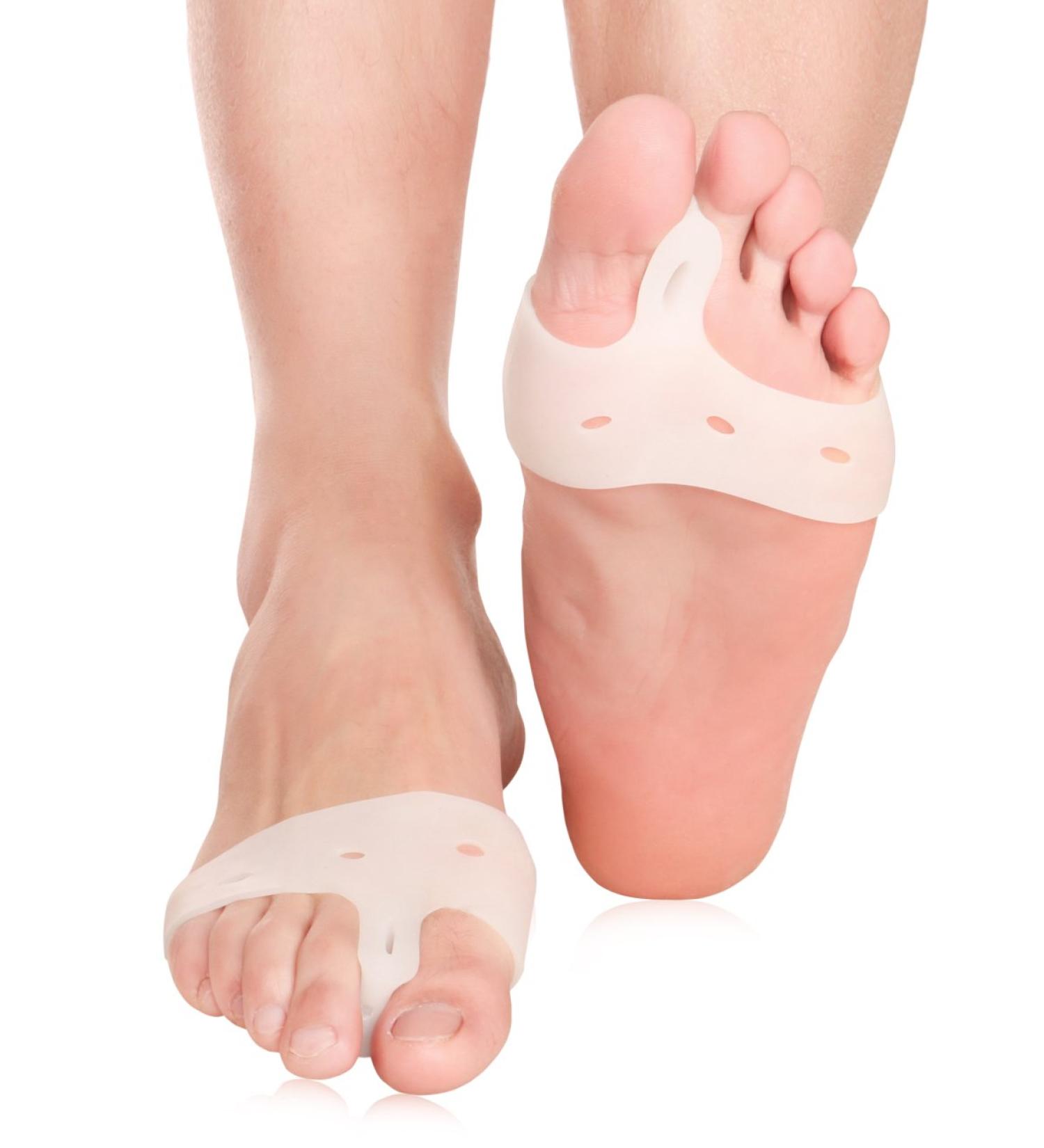 Jiahao Toe Separator & Big Foot Spacer Forefoot Metatarsal Cushions for Ball of Foot Pain Relief | Unisex Comfort - Buy Online on GoSupps.com
