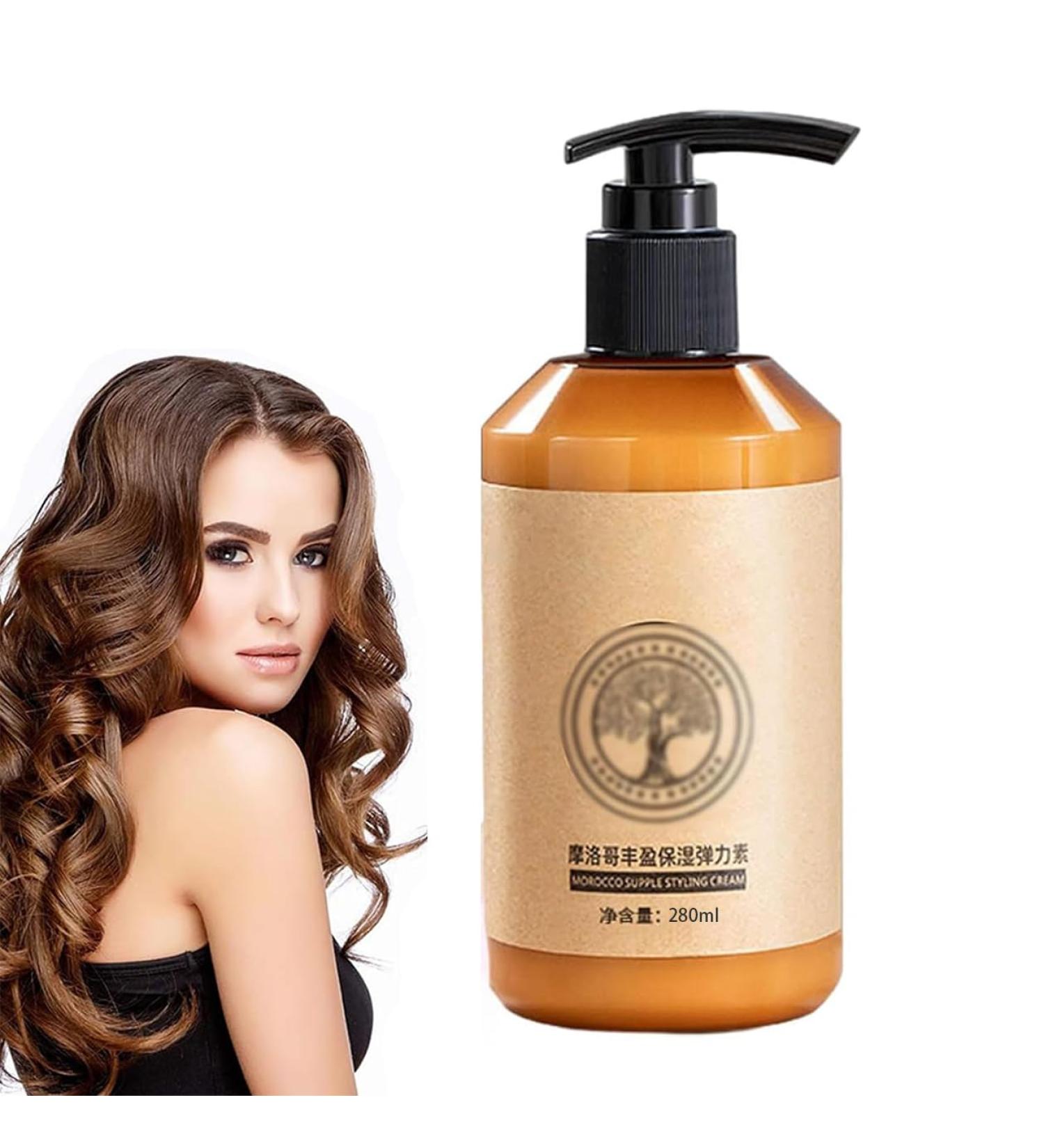 Long-Lasting Moroccan Curl Defining Cream - 300g | Volume & Moisture for Beautiful Curls - Buy Online on GoSupps.com