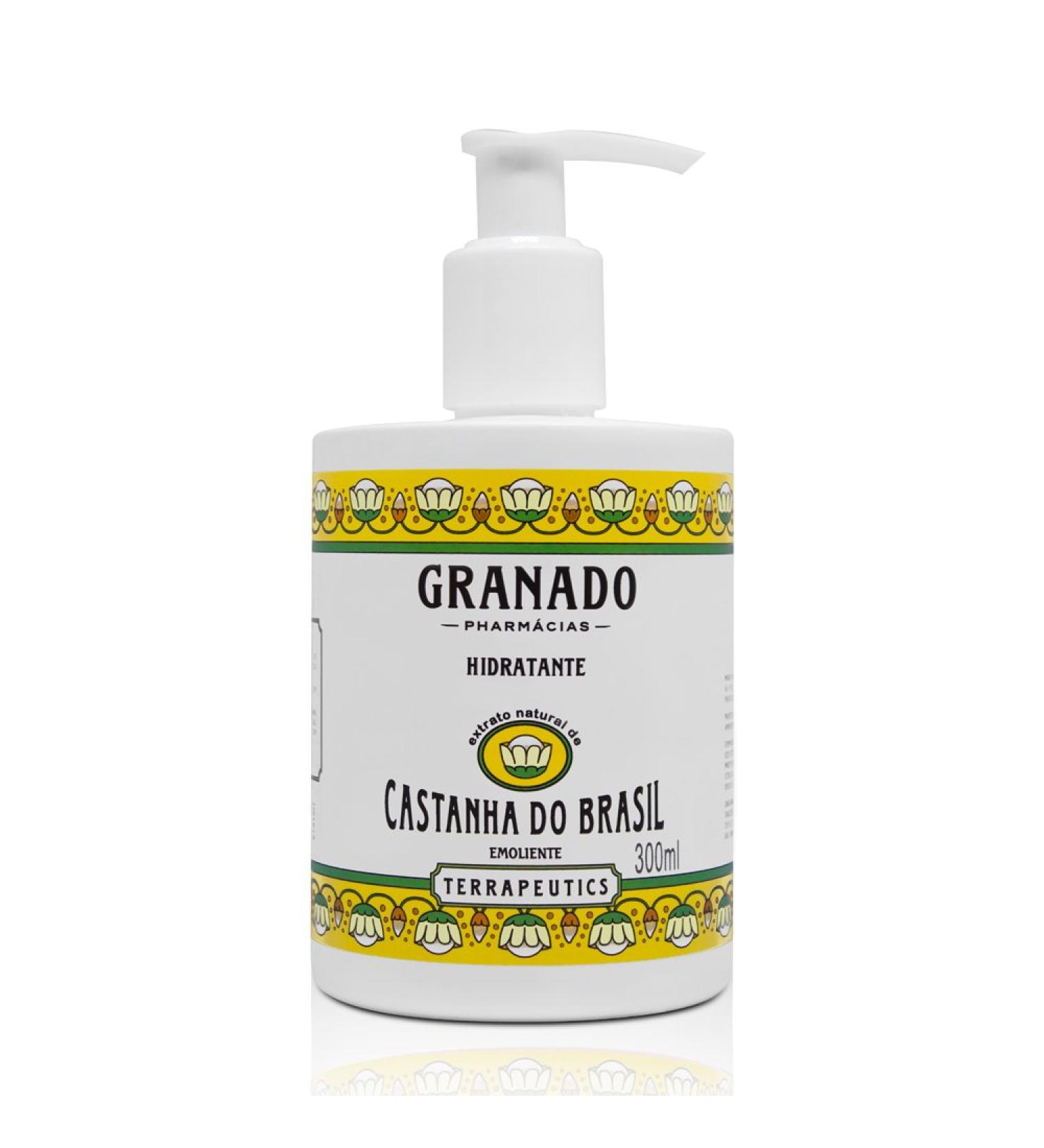 Linha Terrapeutics Granado - Hidratante Corporal Castanha do Brasil 300 ml - (Granado Terrapeutics Collection - Brazil Nut Body Moisturizer 10.1 Fl Oz)