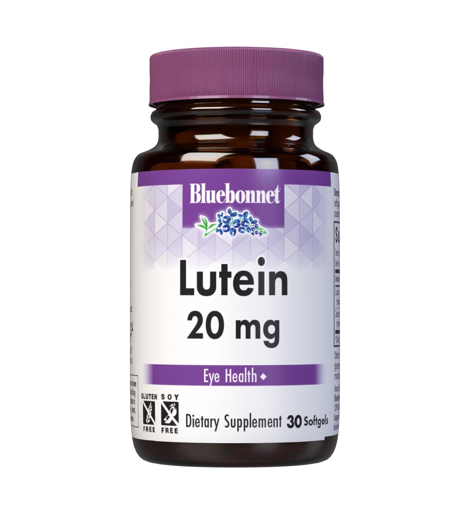 BLUEBONNET NUTRITION LUTEIN 20 mg