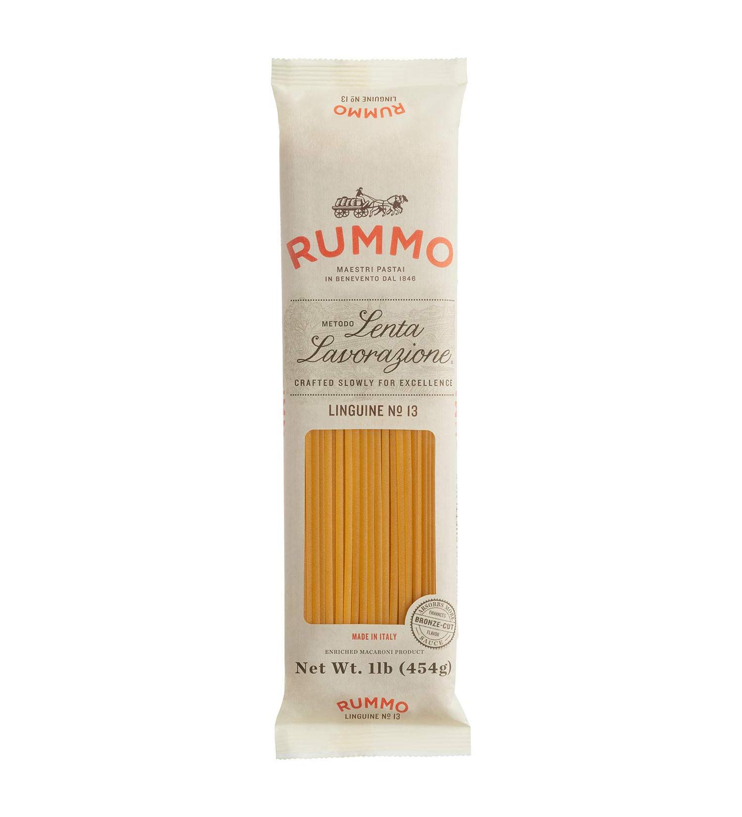 Rummo Italian Linguine No.13 - Perfectly Al Dente Pasta (16 oz) - Buy Online on GoSupps.com