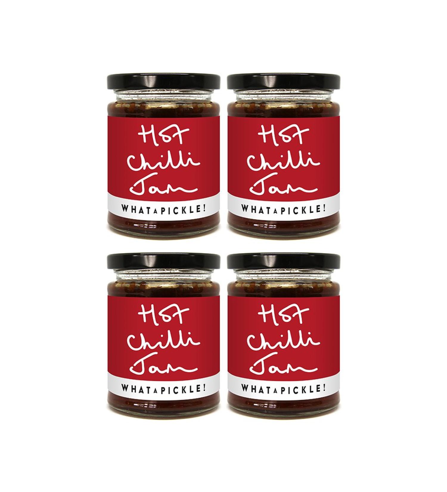 x What a Pickle Hot Chilli Jam 290g - Buy Online on GoSupps.com