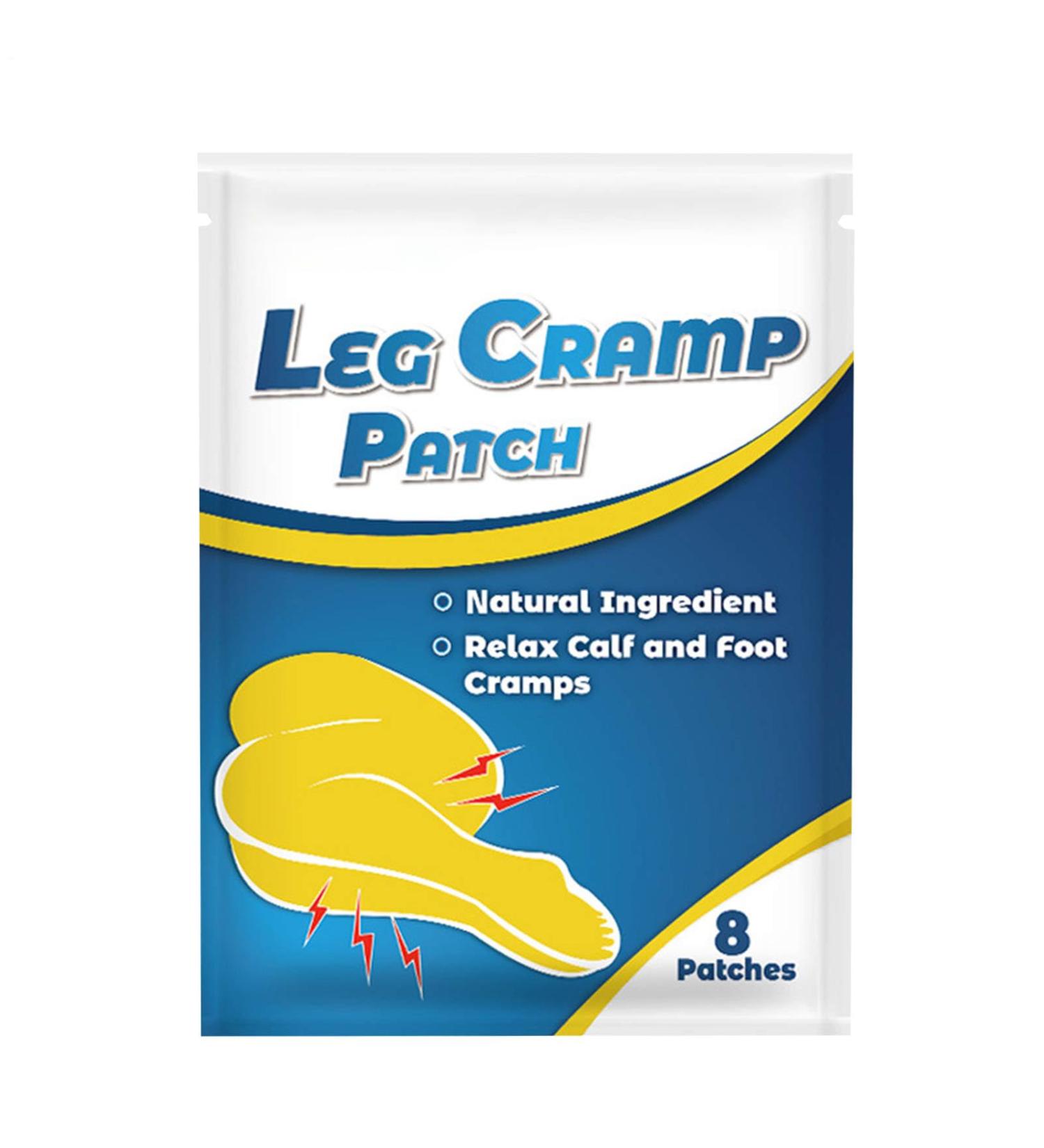 Soulagement des crampes dans les jambes Patchs de crampes aux jambes avec naturel soulagement musculaire maximum pour le pied les mains les jambes les mollets le cou le dos et apaisant - Buy Online on GoSupps.com