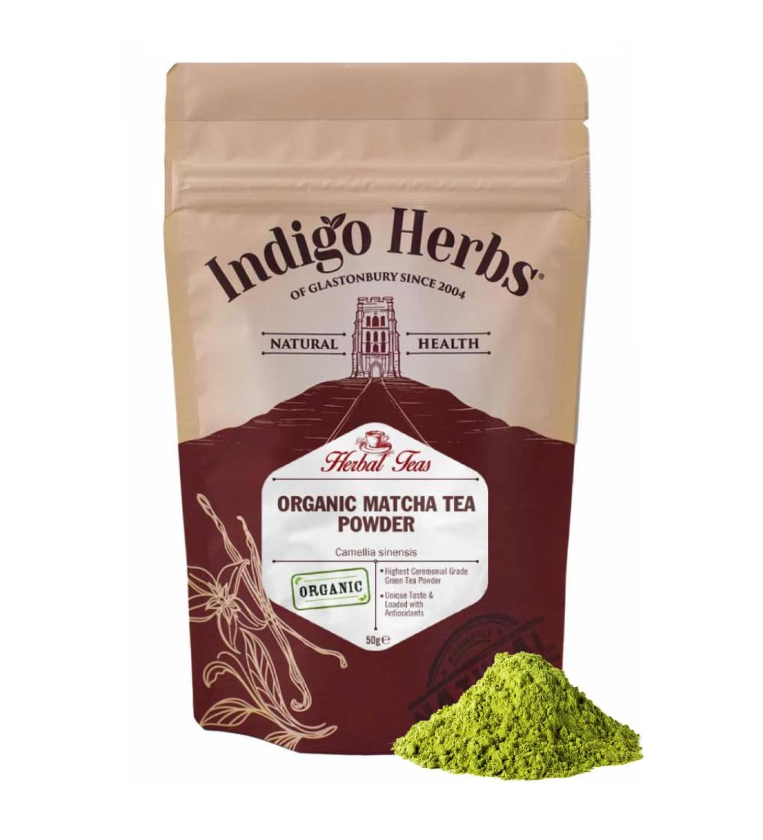 Organic Japanese Ceremonial Grade Matcha Green Tea Powder - 50g | Vegan | Antioxidant-Rich | Pure Botanical Ingredients - Buy Online on GoSupps.com