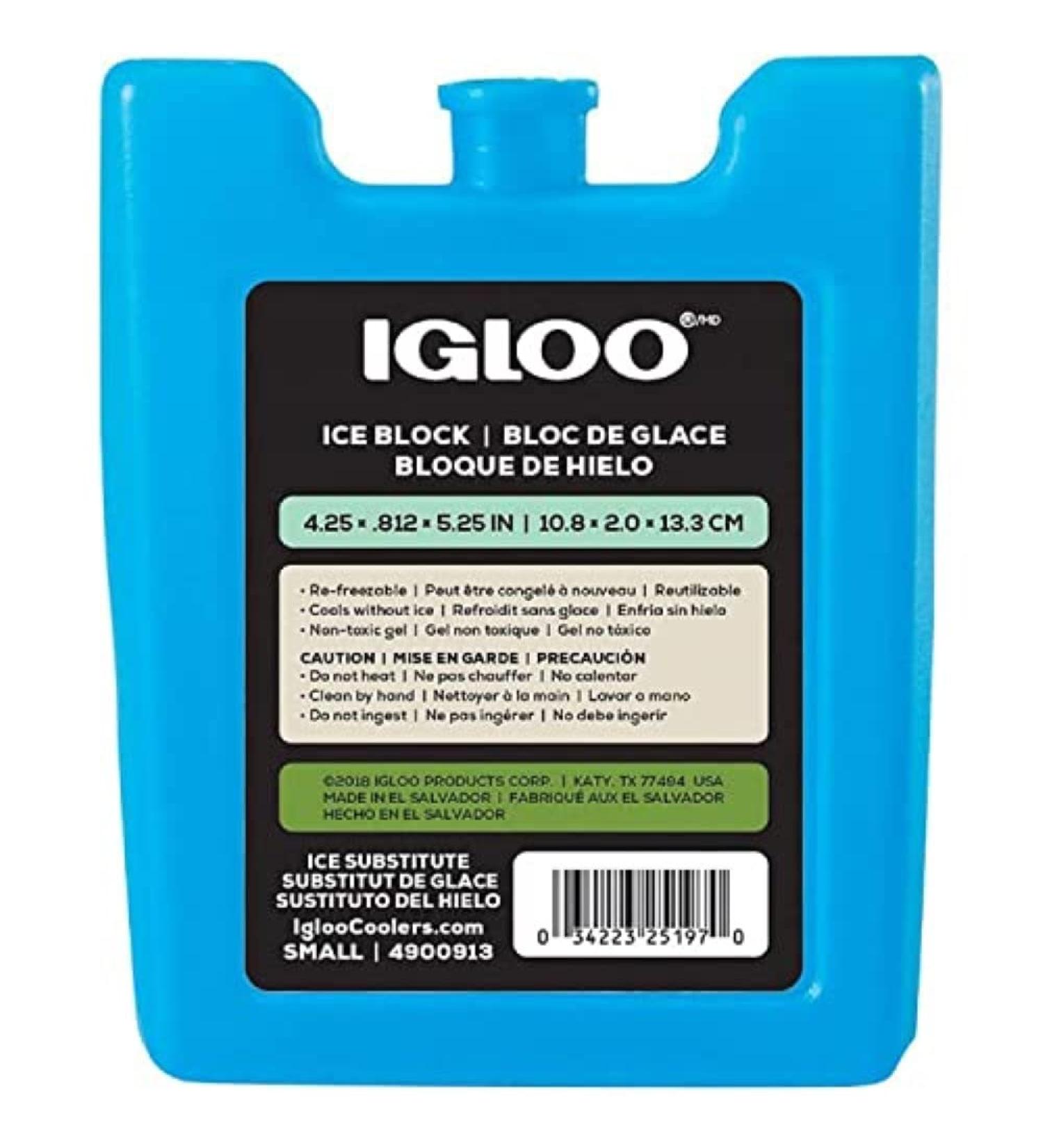 Igloo Small Reusable Ice Packs for Lunch Boxes & Coolers - Long Lasting & Leakproof - Buy Online on GoSupps.com