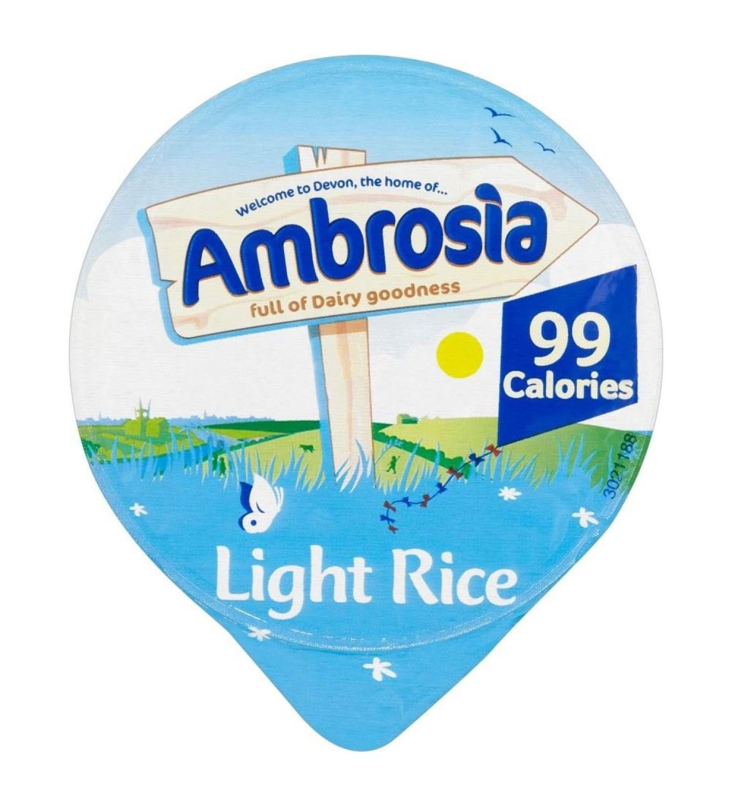 Ambrosia Ambrosia Light Rice (115g) - Pack of 6