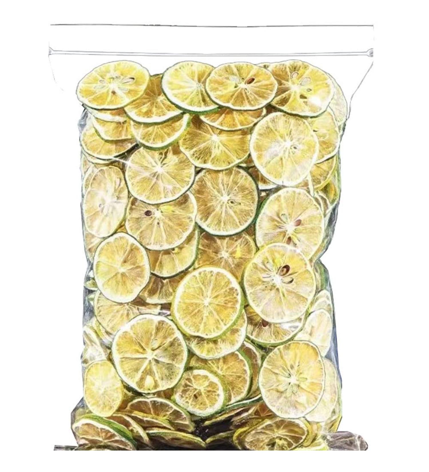 Dried Green Lemon 3.88oz Cold brewing tea Hot drink of green lemon fruit tea Dried fruit tea 110g - Buy Online on GoSupps.com