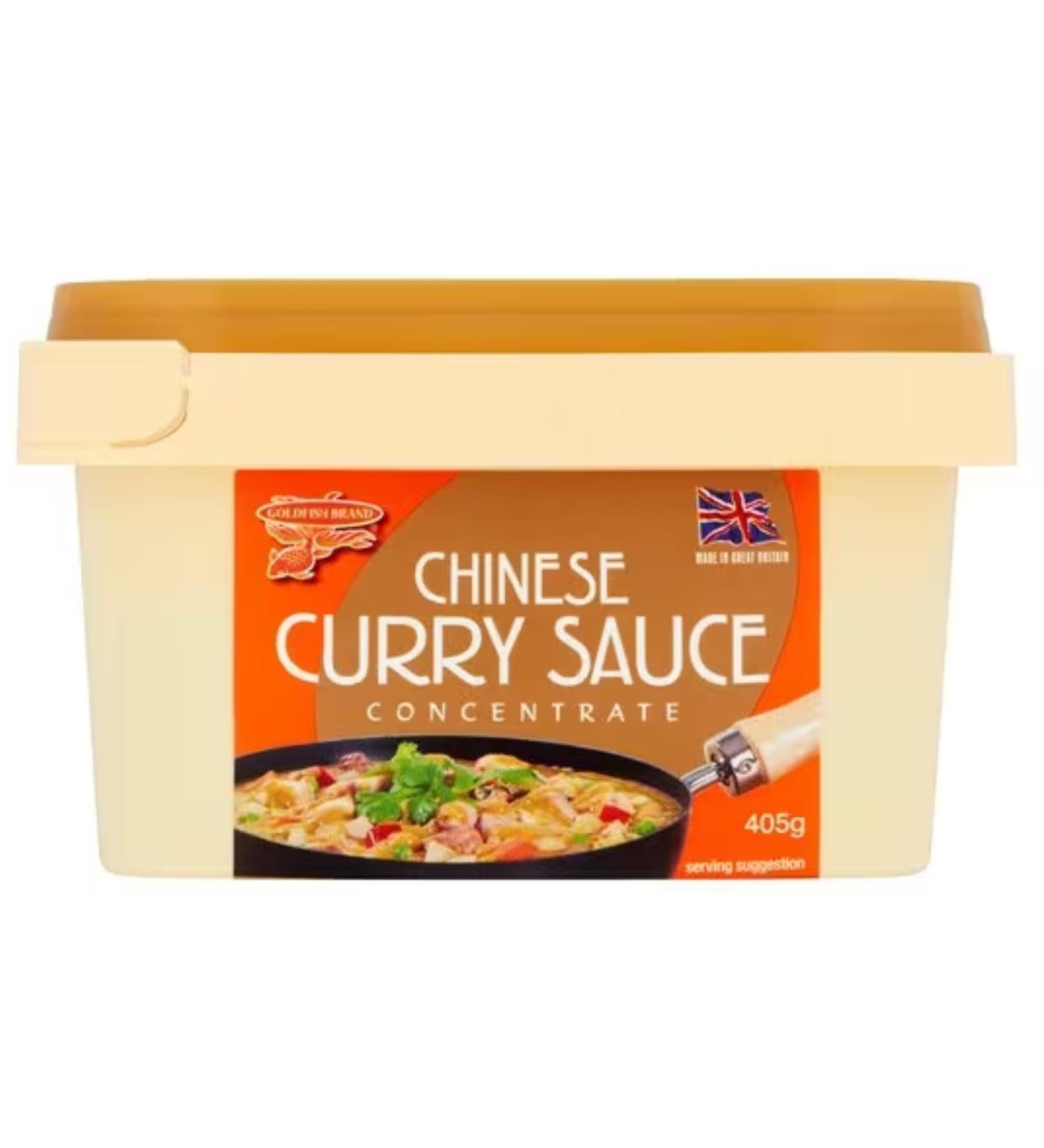 Goldfish Chinese Takeaway Curry Sauce Paste 405g - Authentic Original Vmart - Buy Online on GoSupps.com